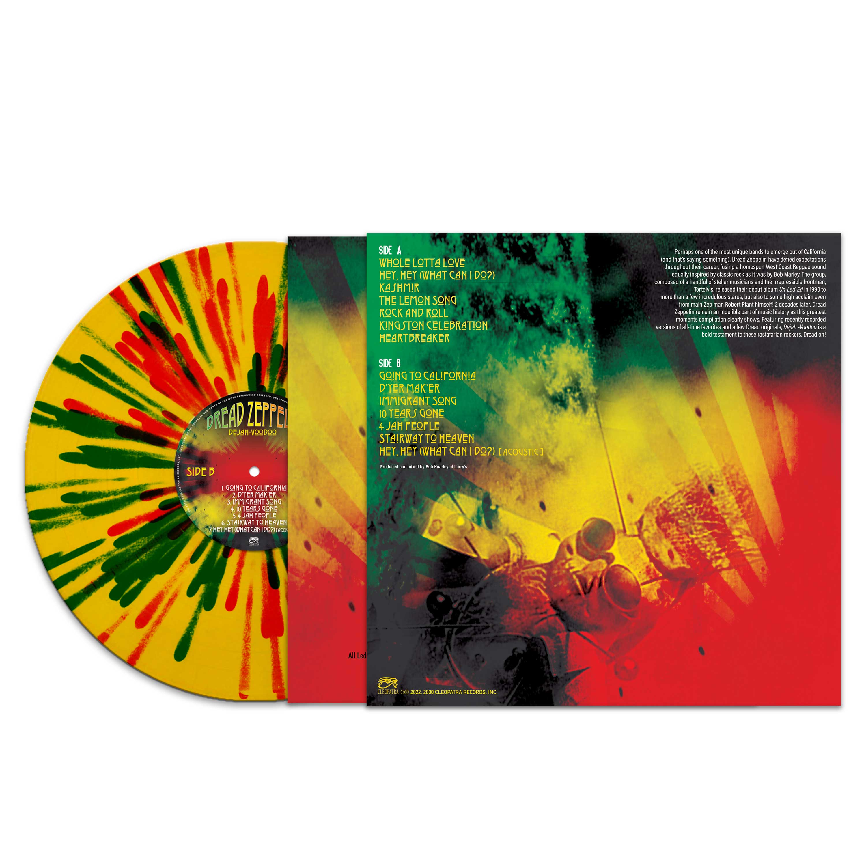 Dread Zeppelin - Dejah-Voodoo (Red-Green-Yellow Splatter Vinyl) - Image 2