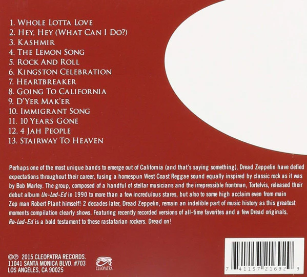 Dread Zeppelin - Re-Led-Ed (CD) - Image 2