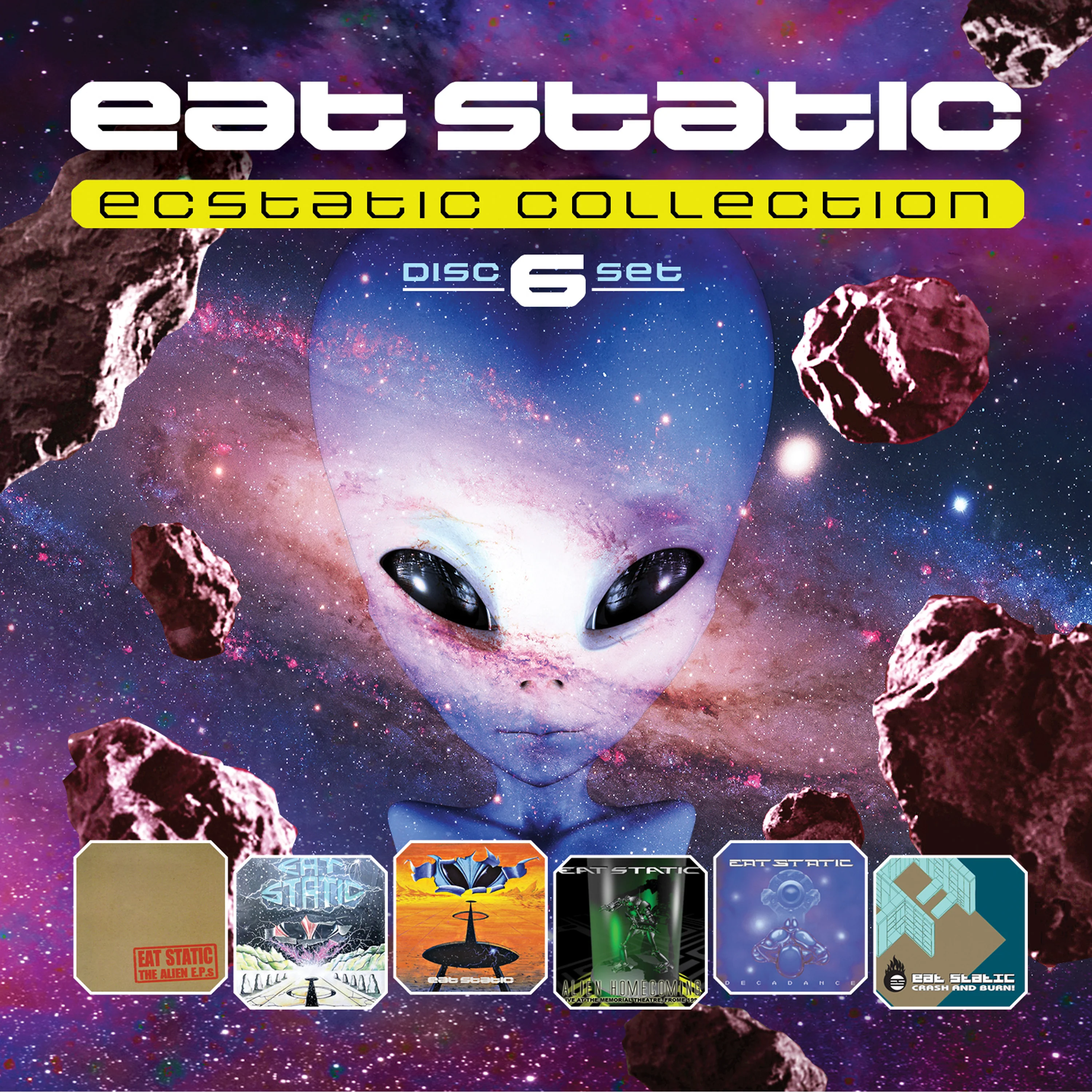 Eat Static - Ecstatic Collection (6 CD Set) - Image 2