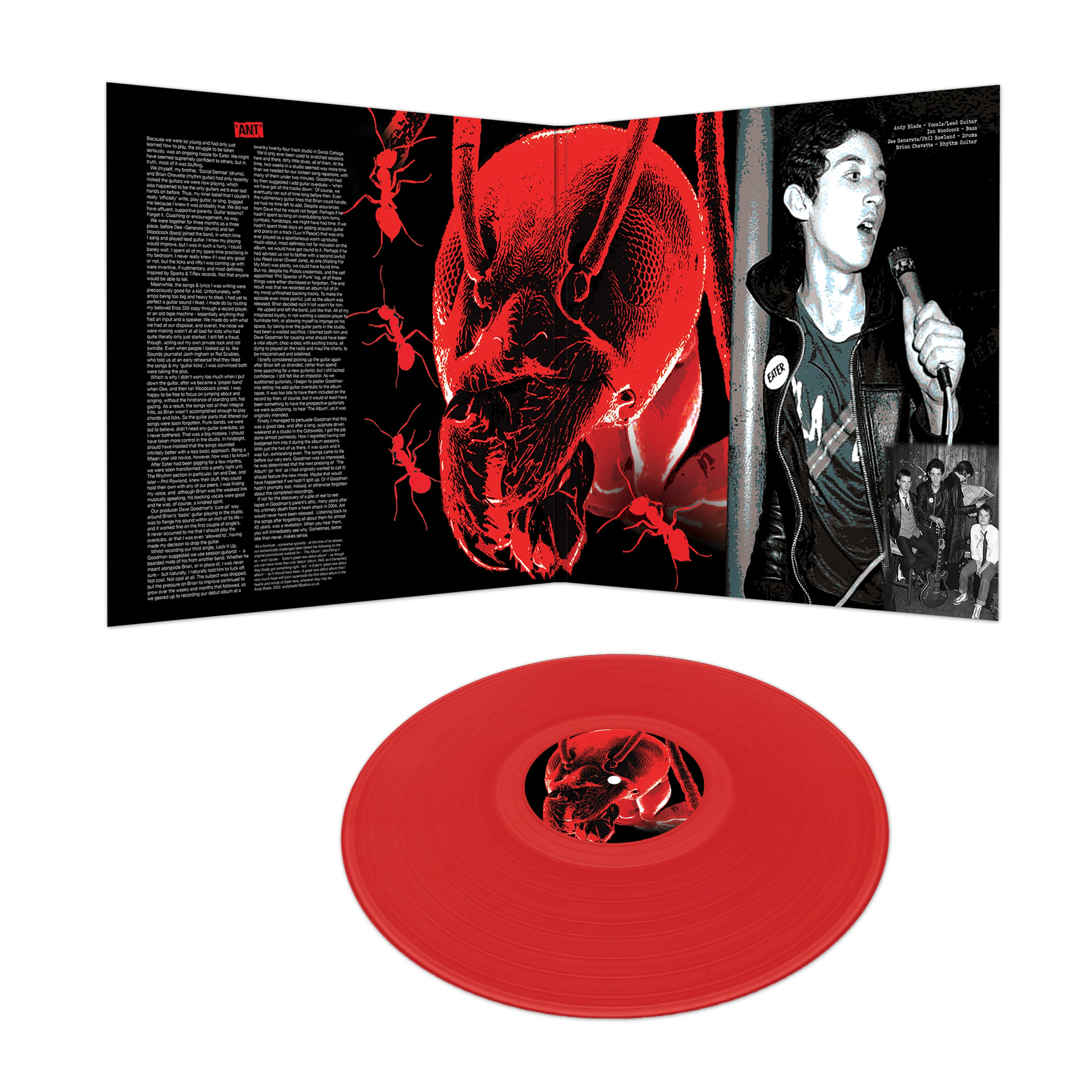 Eater - Ant (Limited Edition Red Vinyl) - Image 3