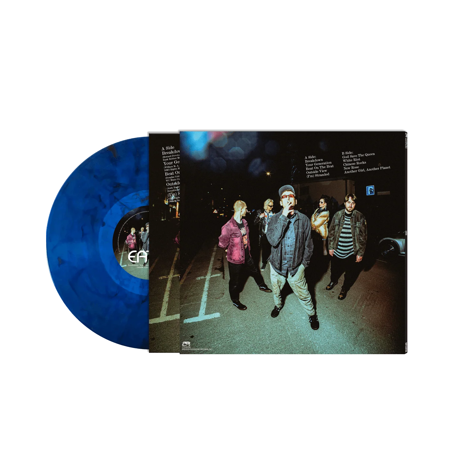 Eater - Duplication (Blue Marble Vinyl LP) - Image 2