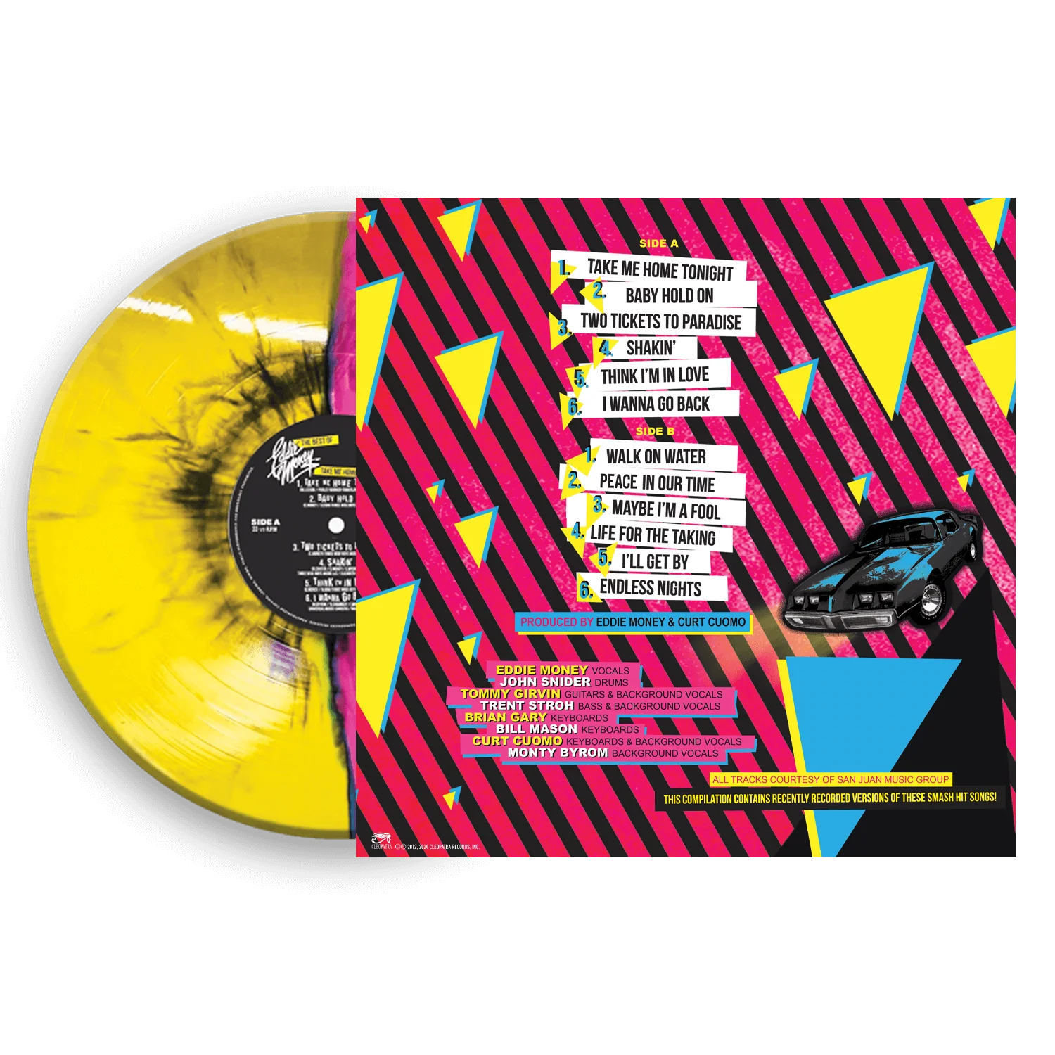 Eddie Money - Take Me Home Tonight - The Best Of (Split/Haze Color Vinyl) - Image 2