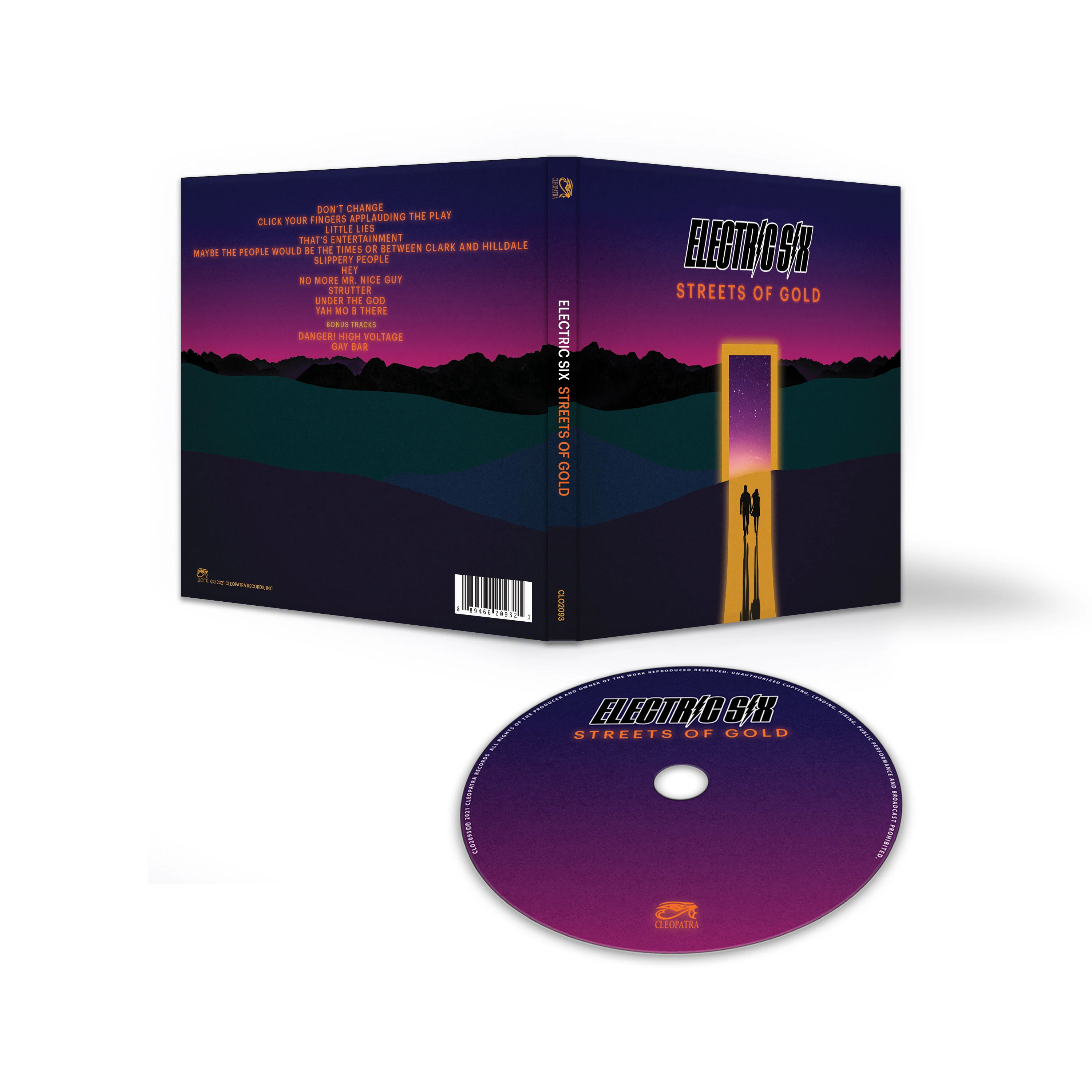 Electric Six - Streets of Gold (CD) - Image 2