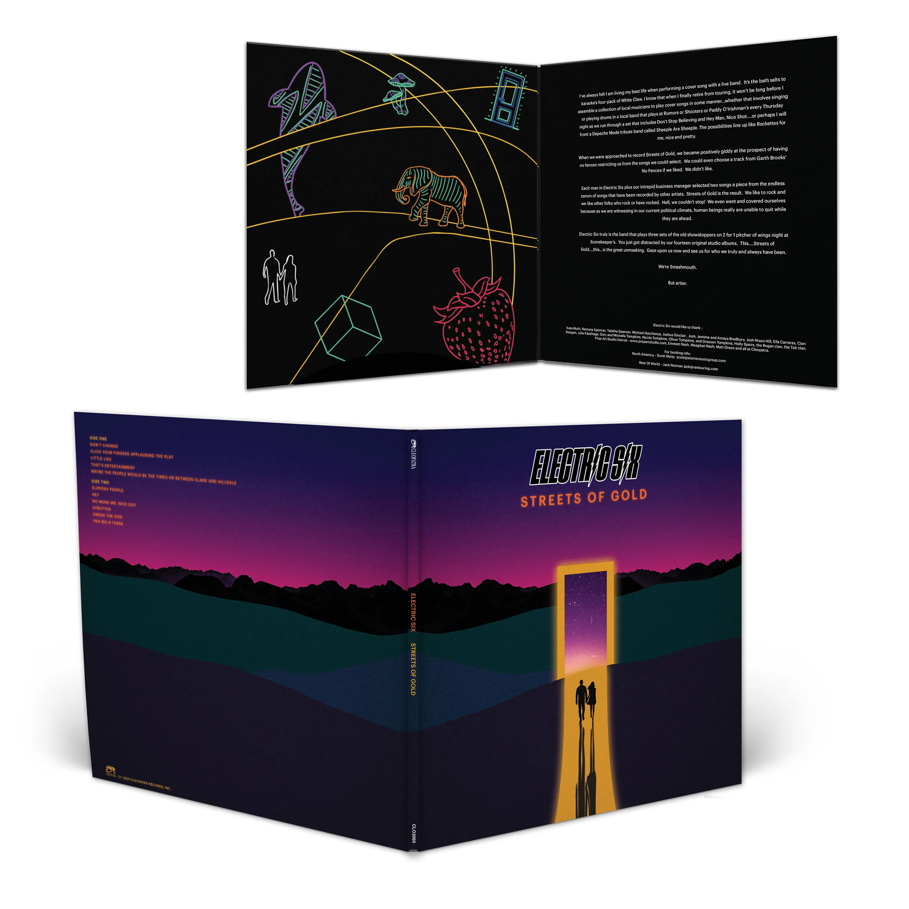 Electric Six - Streets of Gold (Limited Edition Colored Double Vinyl) - Image 3