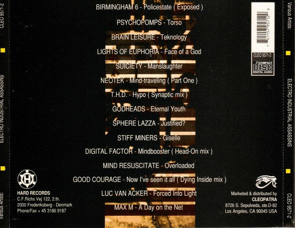 Electro Industrial Assassins (CD) - Image 2