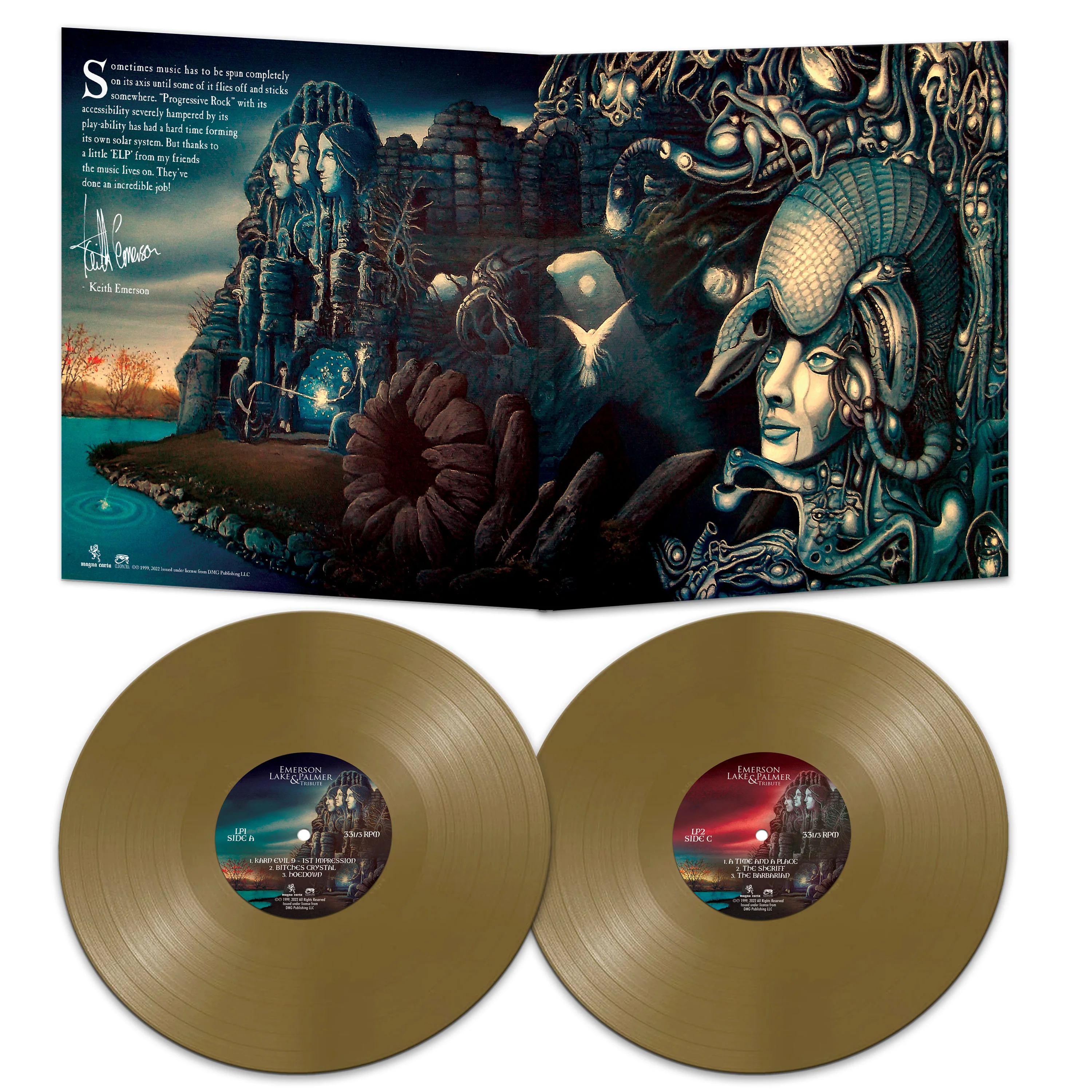 Emerson, Lake & Palmer Tribute (Gold Double LP) - Image 2