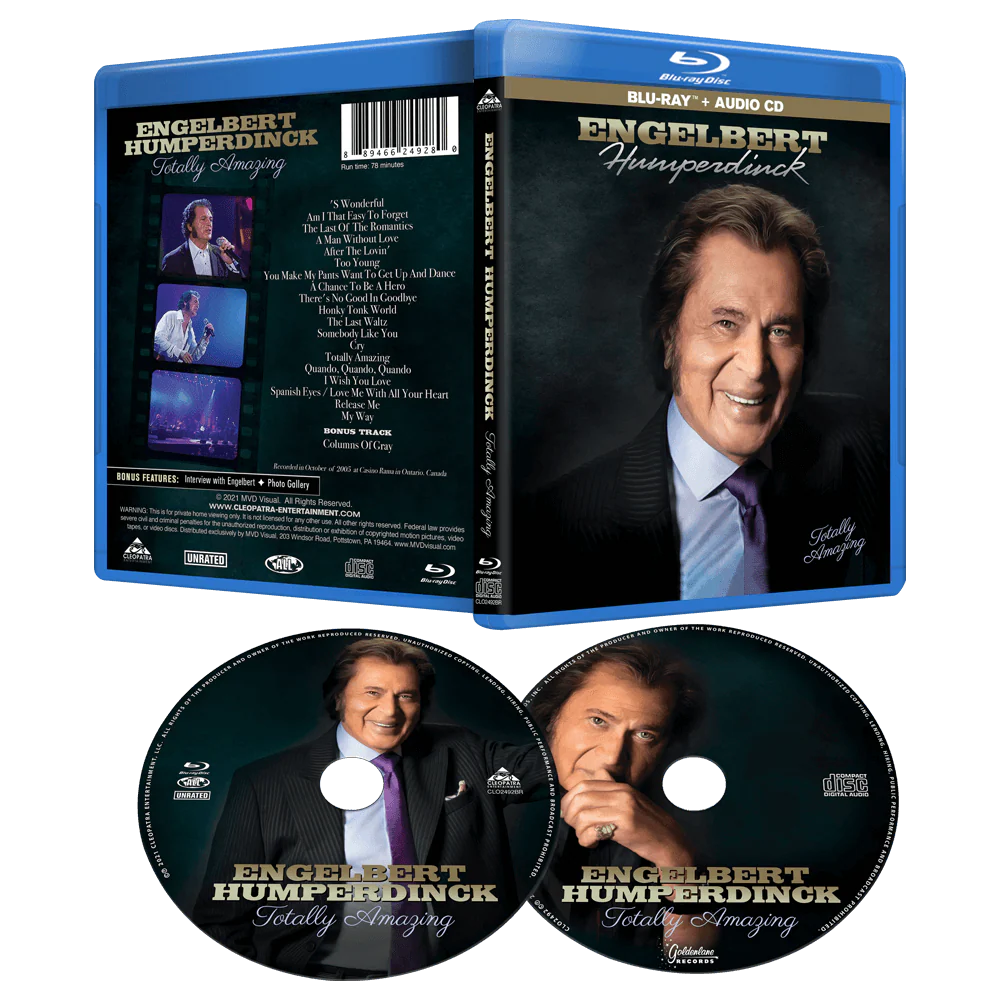 Engelbert Humperdinck - Totally Amazing (DVD + CD or Blu-Ray + CD) - Image 2