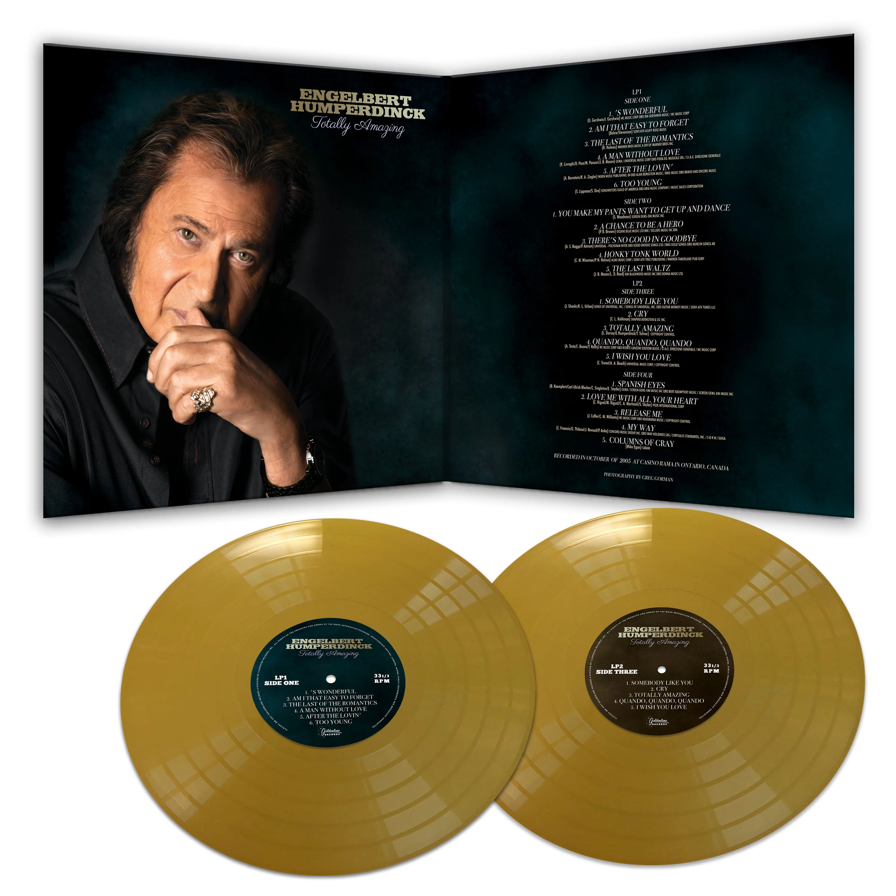 Engelbert Humperdinck - Totally Amazing (Limited Edition Double Gold Vinyl) - Image 3