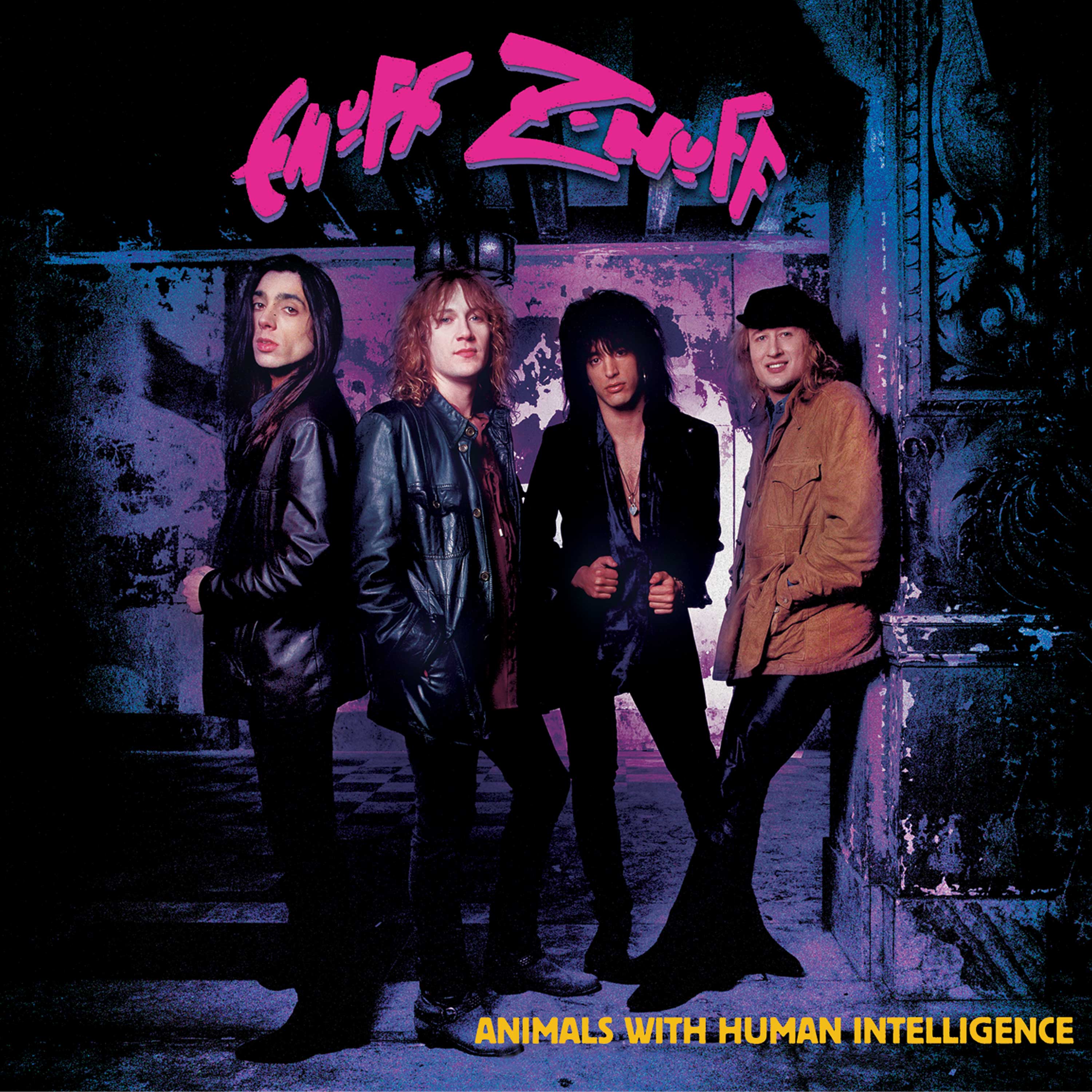 Enuff Z'nuff - Animals with Human Intelligence (Red-Blue Splatter Vinyl) - Image 3
