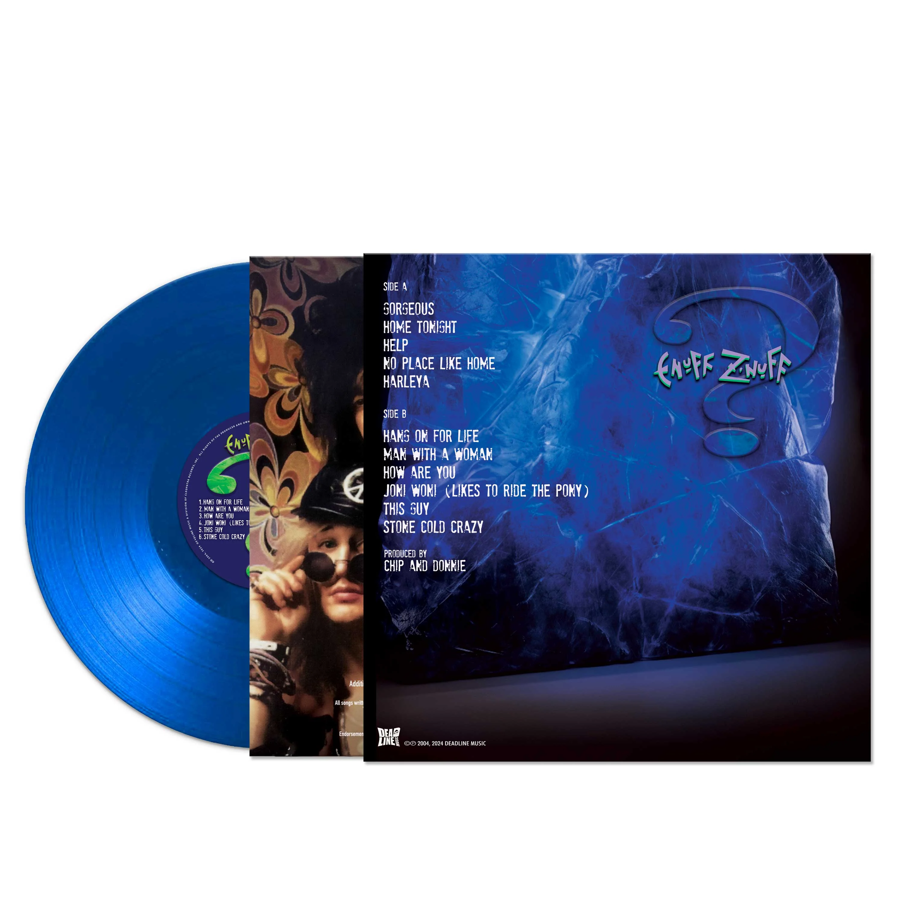Enuff Z'Nuff - ? (Blue Vinyl) - Image 2