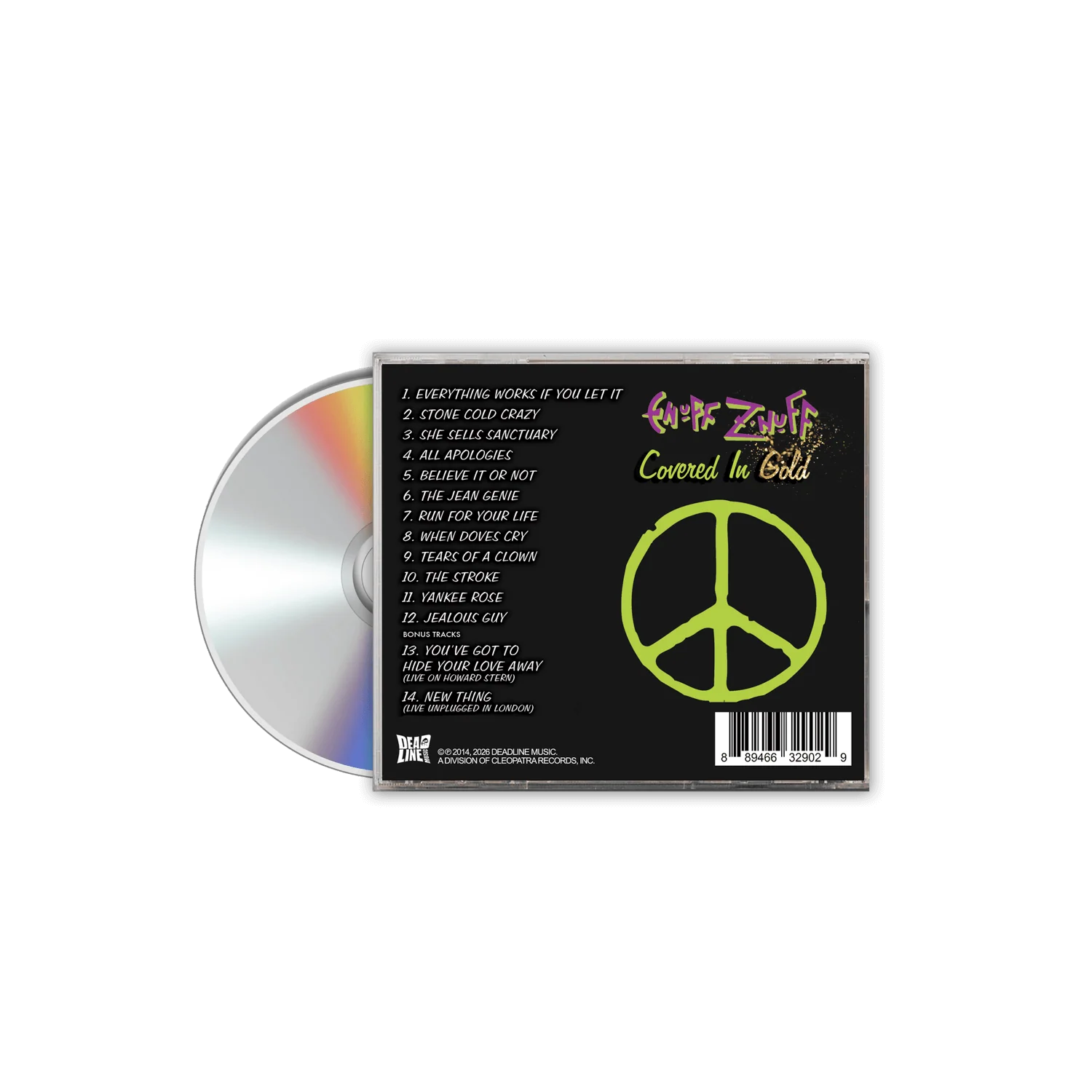 Enuff Z'nuff - Covered In Gold (CD) - Image 2