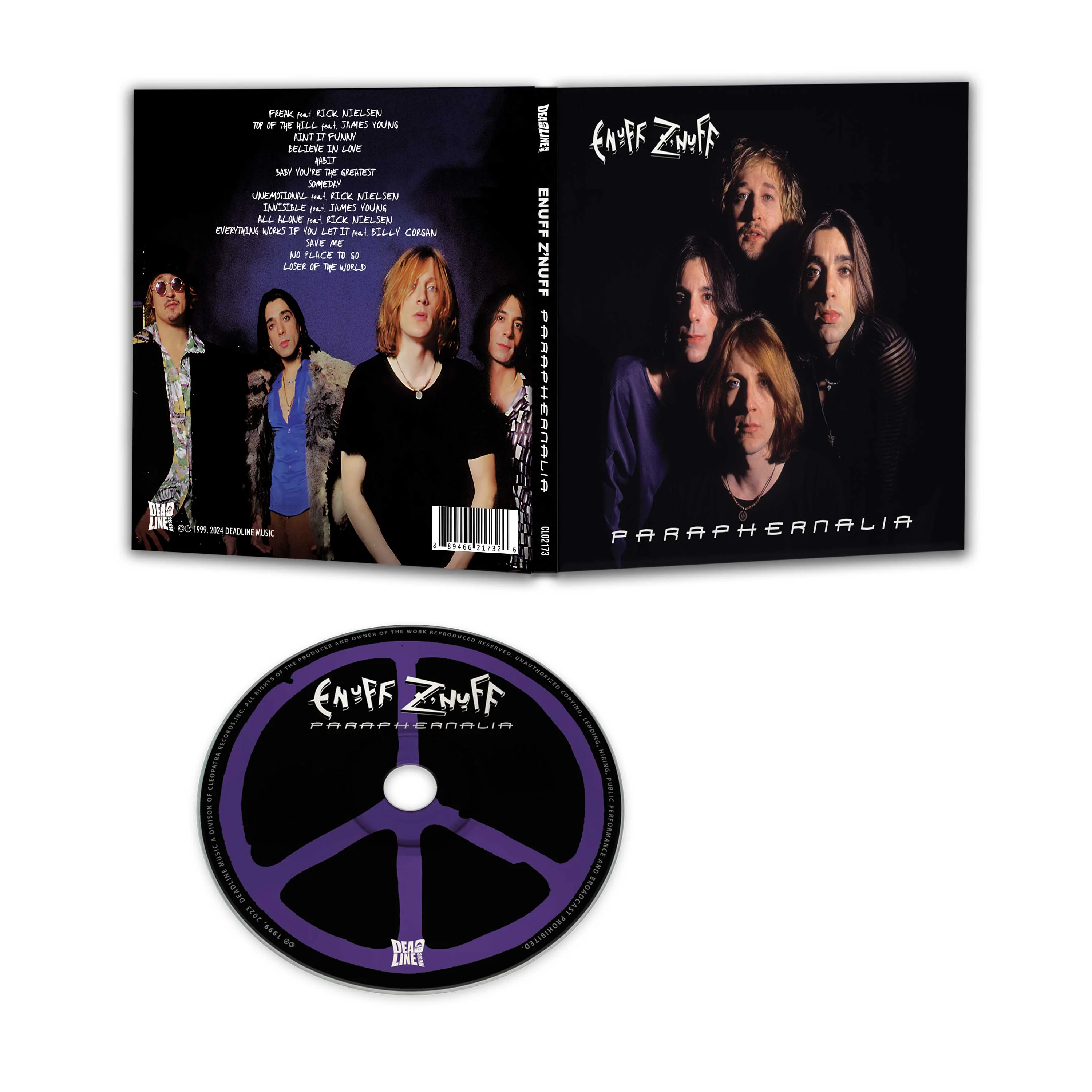 Enuff Z'Nuff - Paraphernalia (CD Digipak) - Image 2