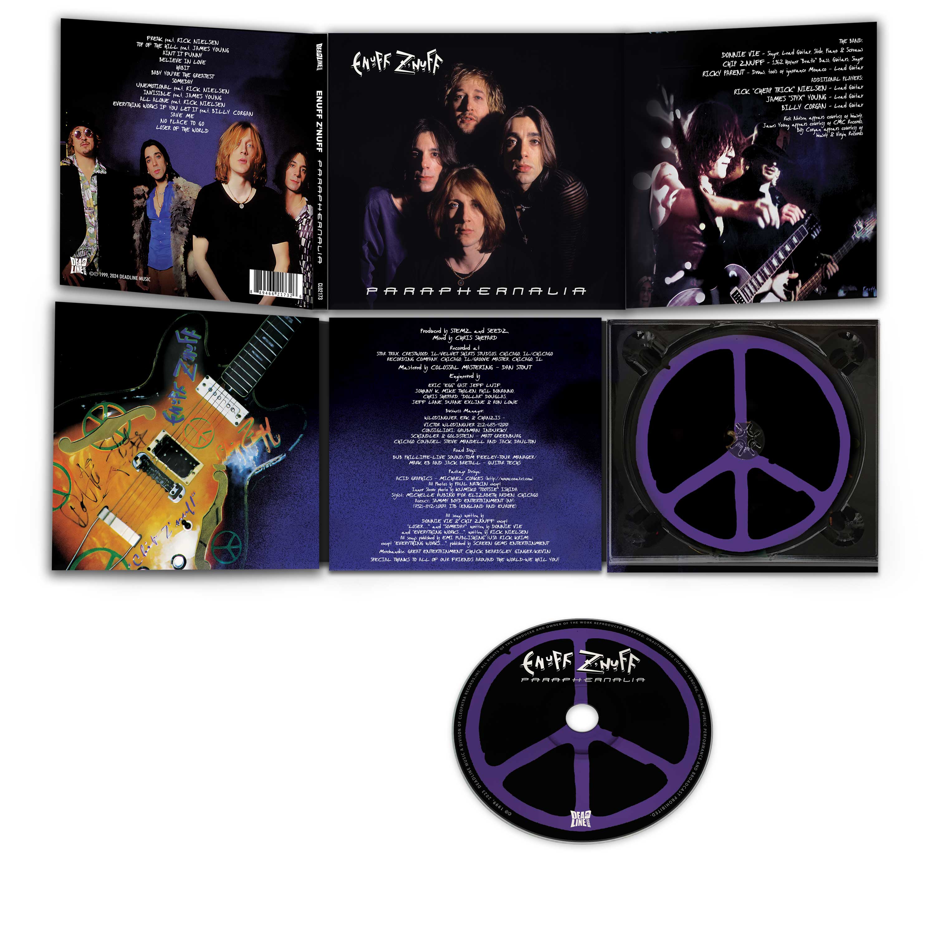 Enuff Z'Nuff - Paraphernalia (CD Digipak) - Image 3