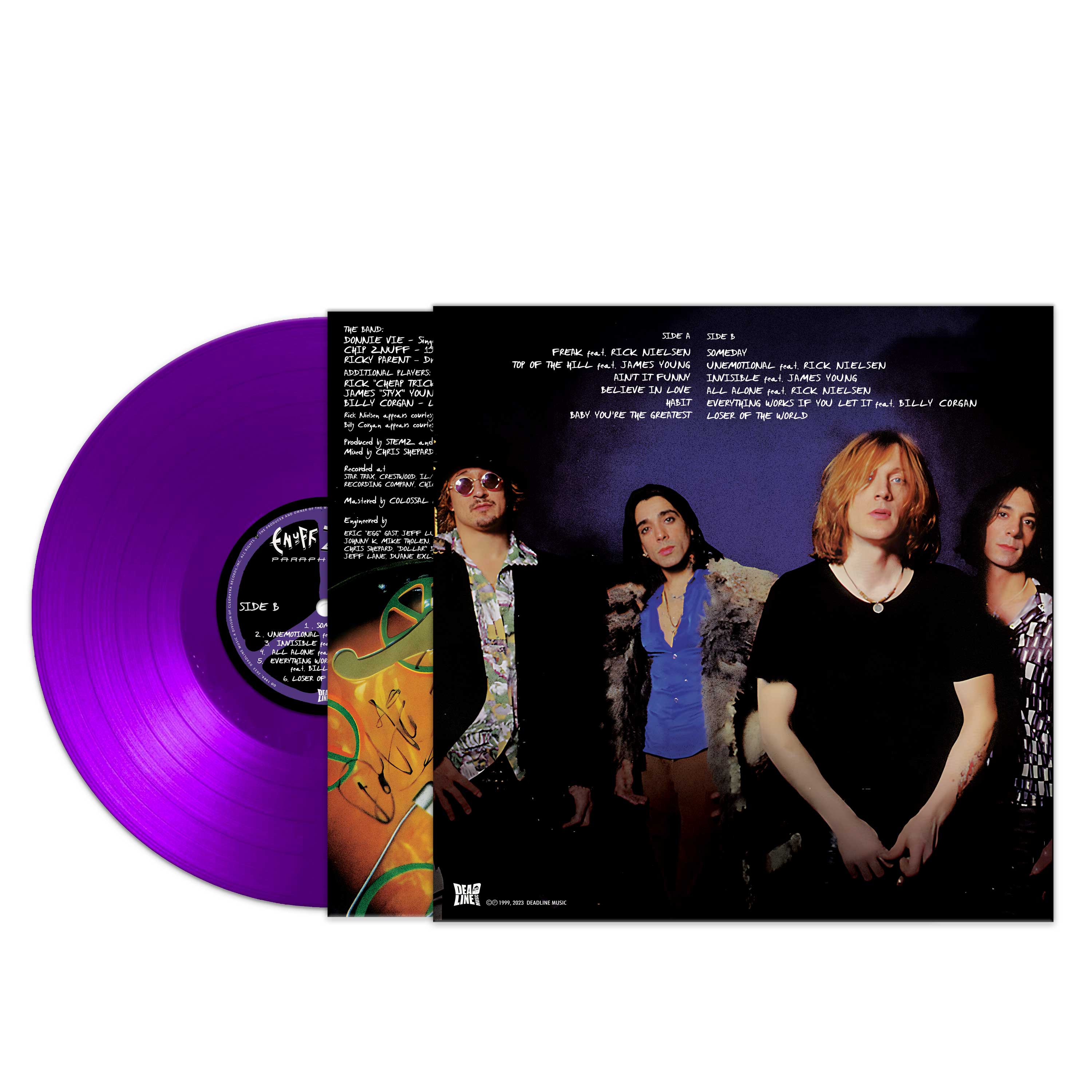 Enuff Z'Nuff - Paraphernalia (Purple Vinyl) - Image 2
