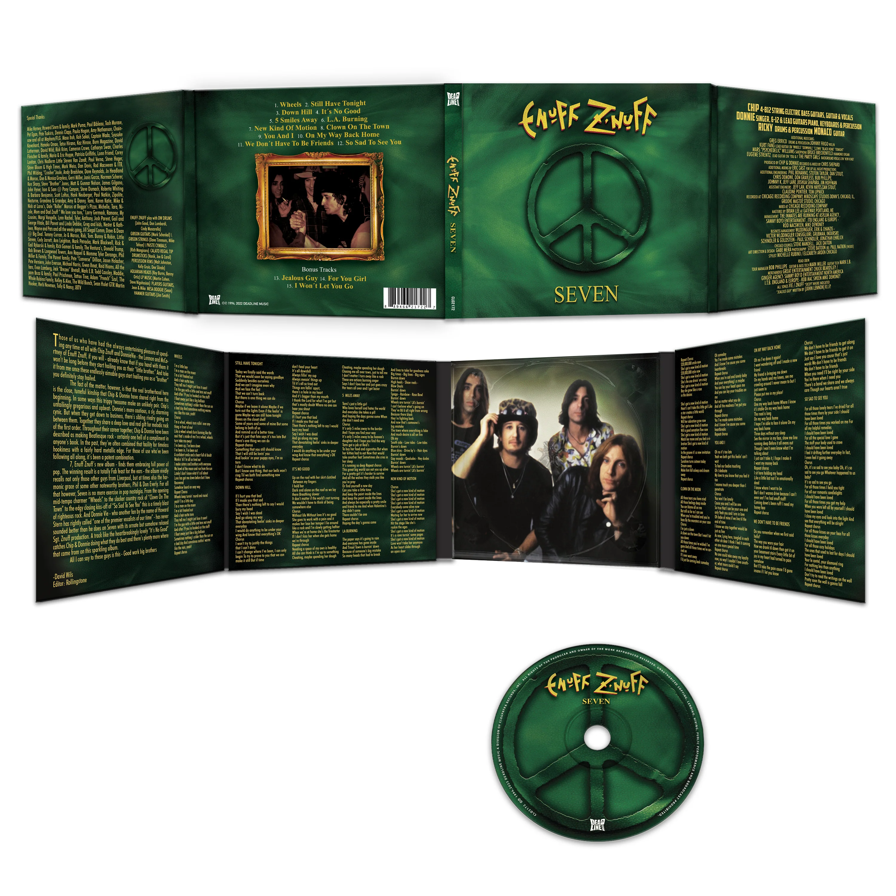 Enuff Z'Nuff - Seven (CD Digipak) - Image 3