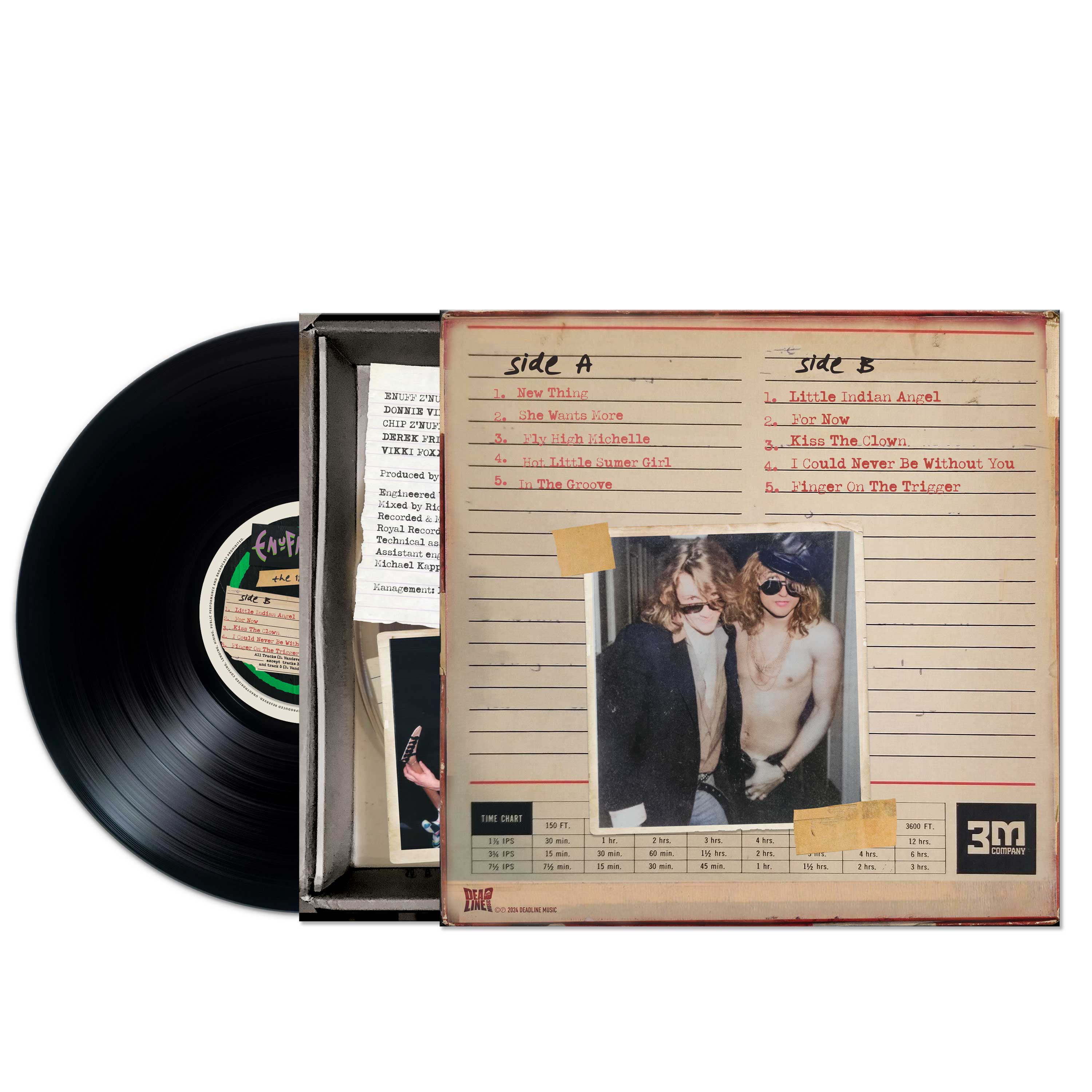 Enuff Z'nuff - The 1987 Demos (Black 180 Gram Vinyl) - Image 2