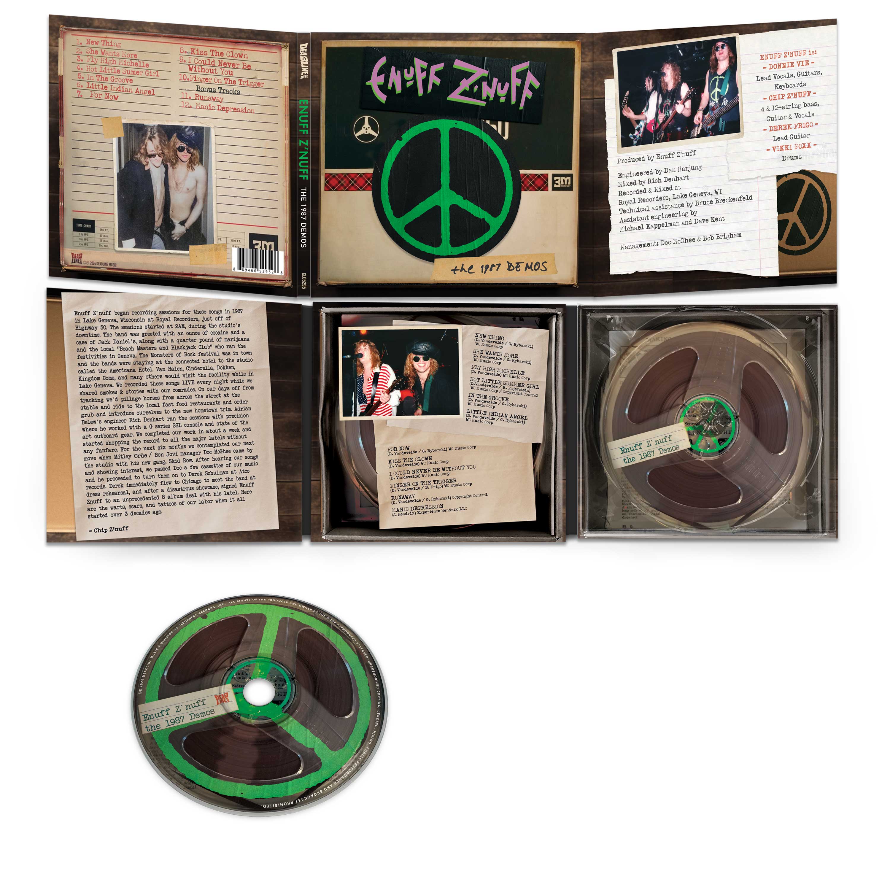 Enuff Z'nuff - The 1987 Demos (CD Digipak) - Image 3