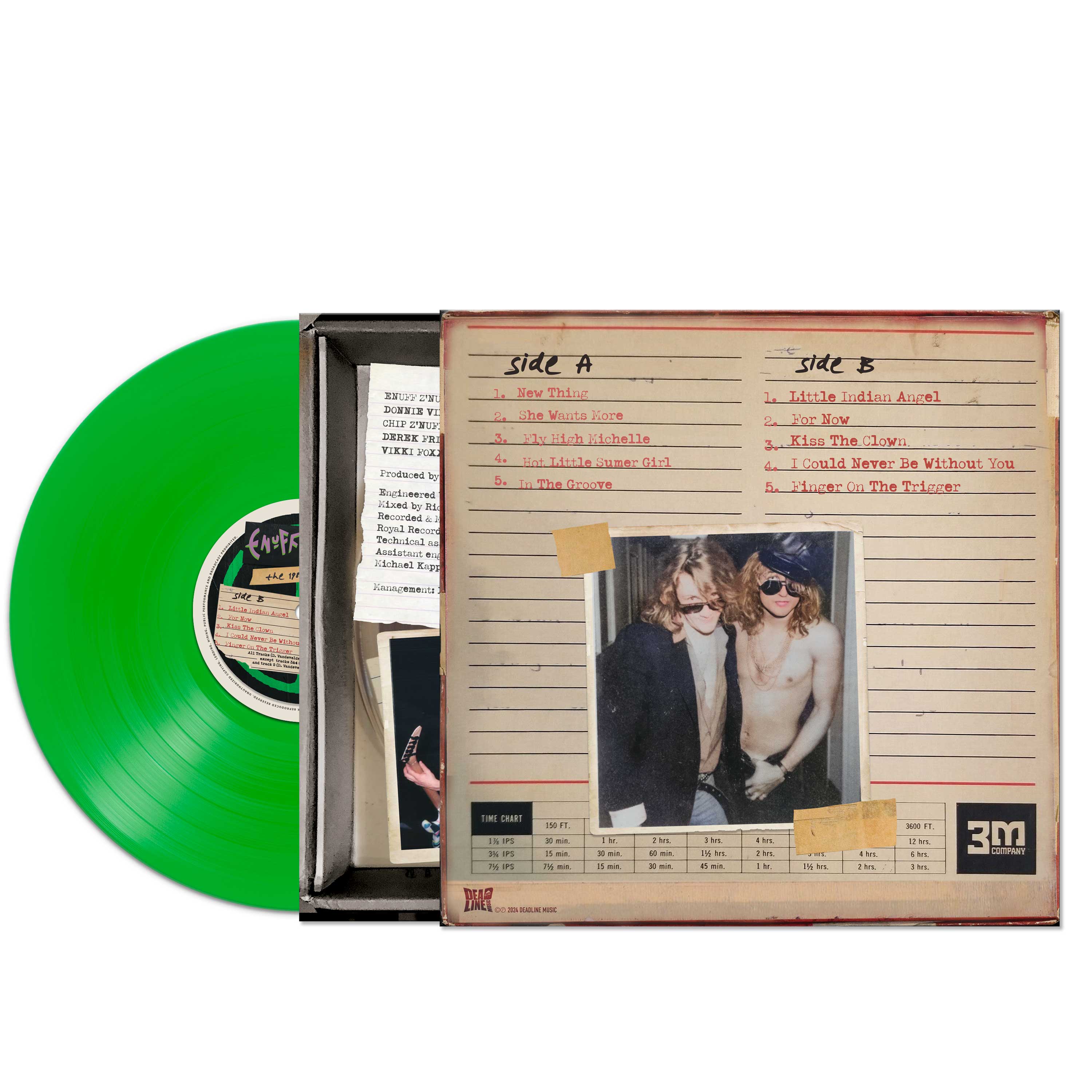 Enuff Z'nuff - The 1987 Demos (Green Vinyl) - Image 2