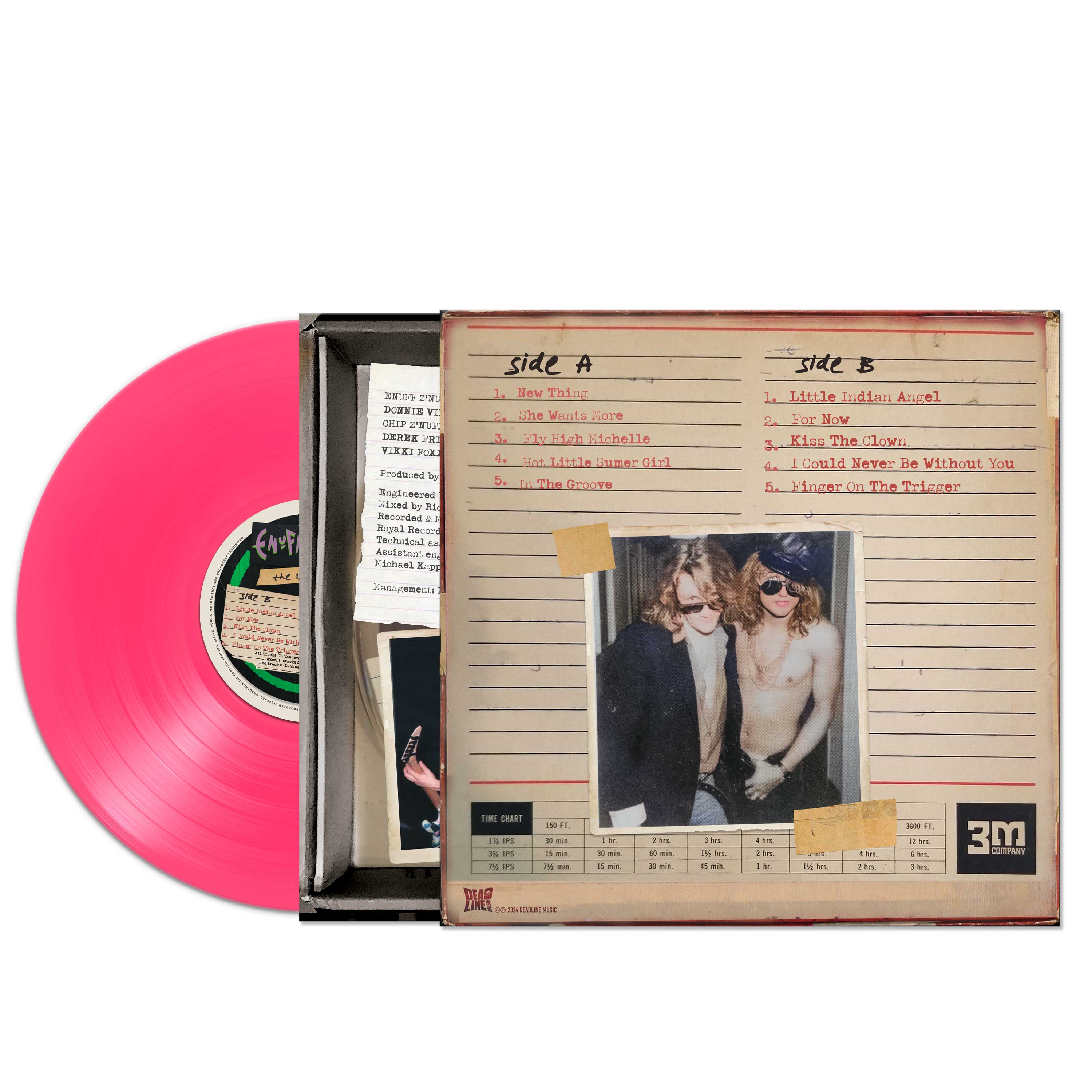 Enuff Z'nuff - The 1987 Demos (Pink Vinyl) - Image 2
