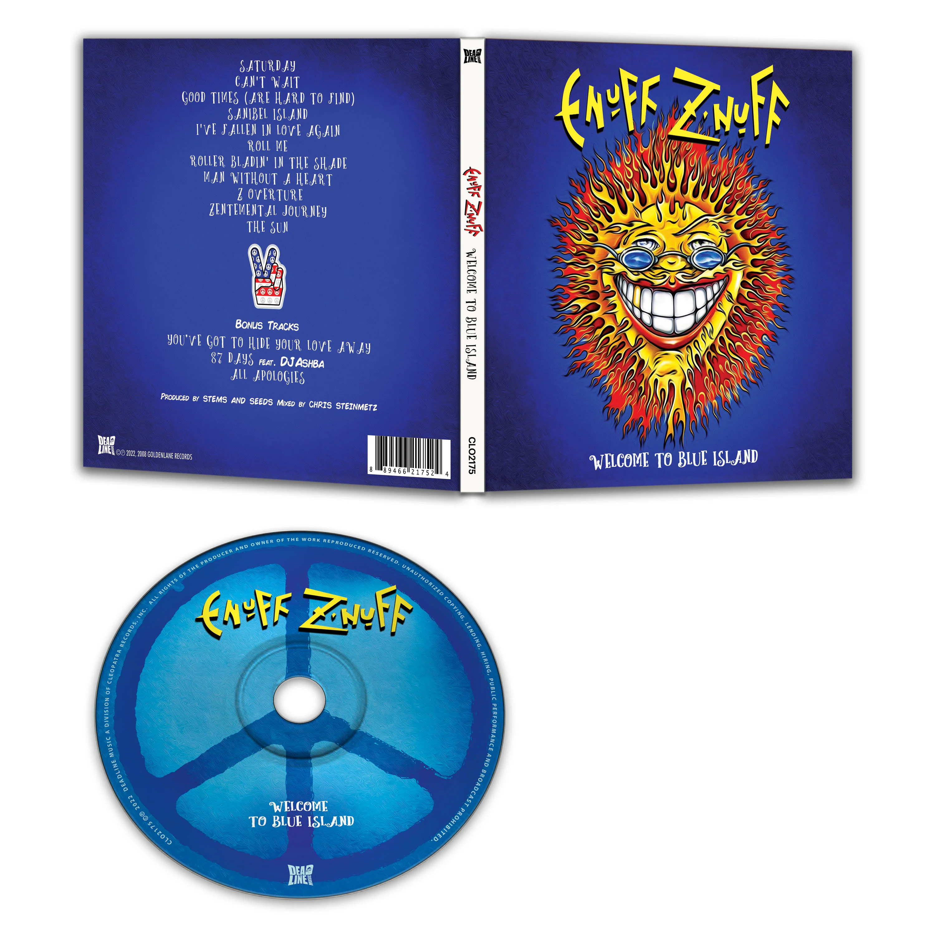 Enuff Z'Nuff - Welcome To Blue Island (CD Digipak) - Image 2