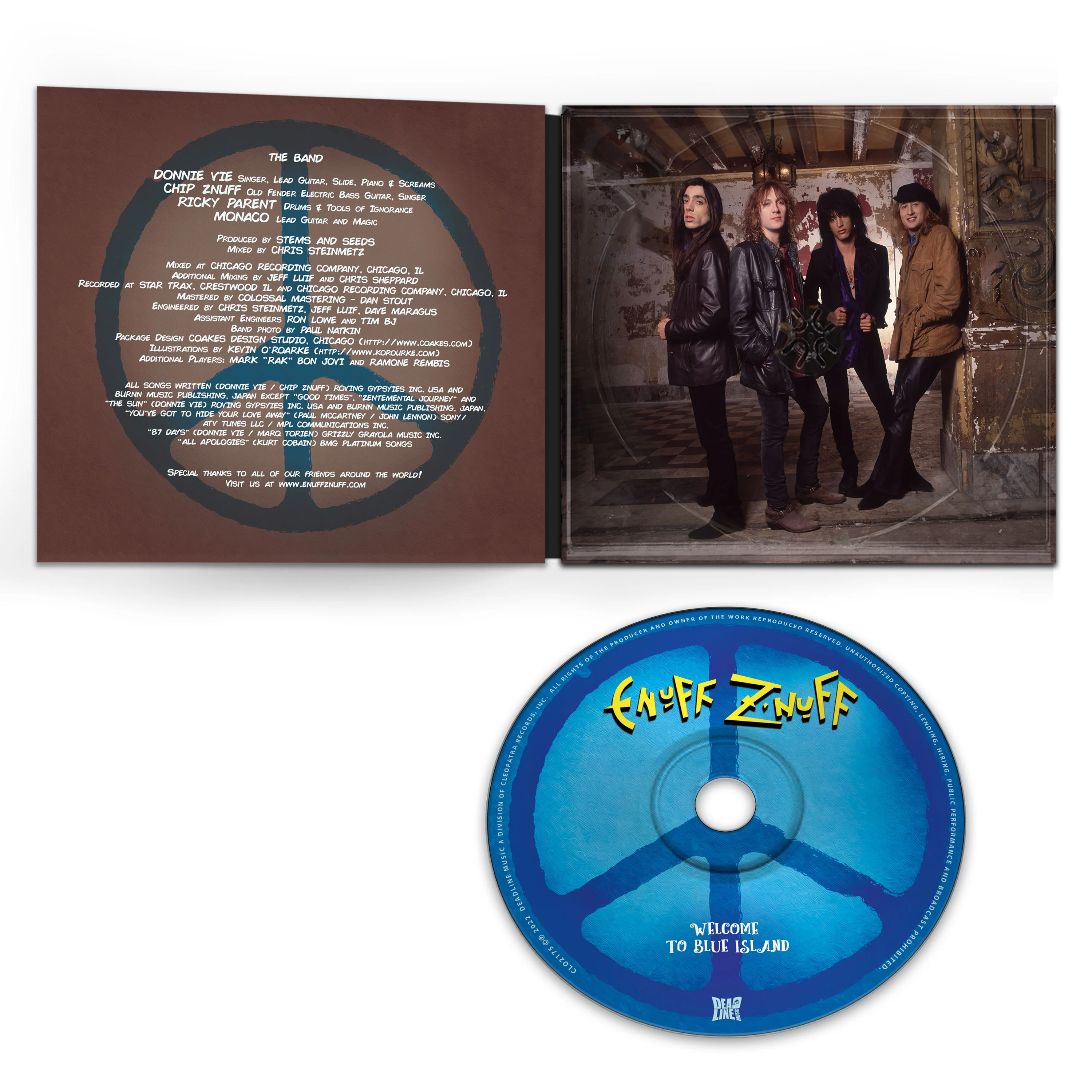 Enuff Z'Nuff - Welcome To Blue Island (CD Digipak) - Image 3
