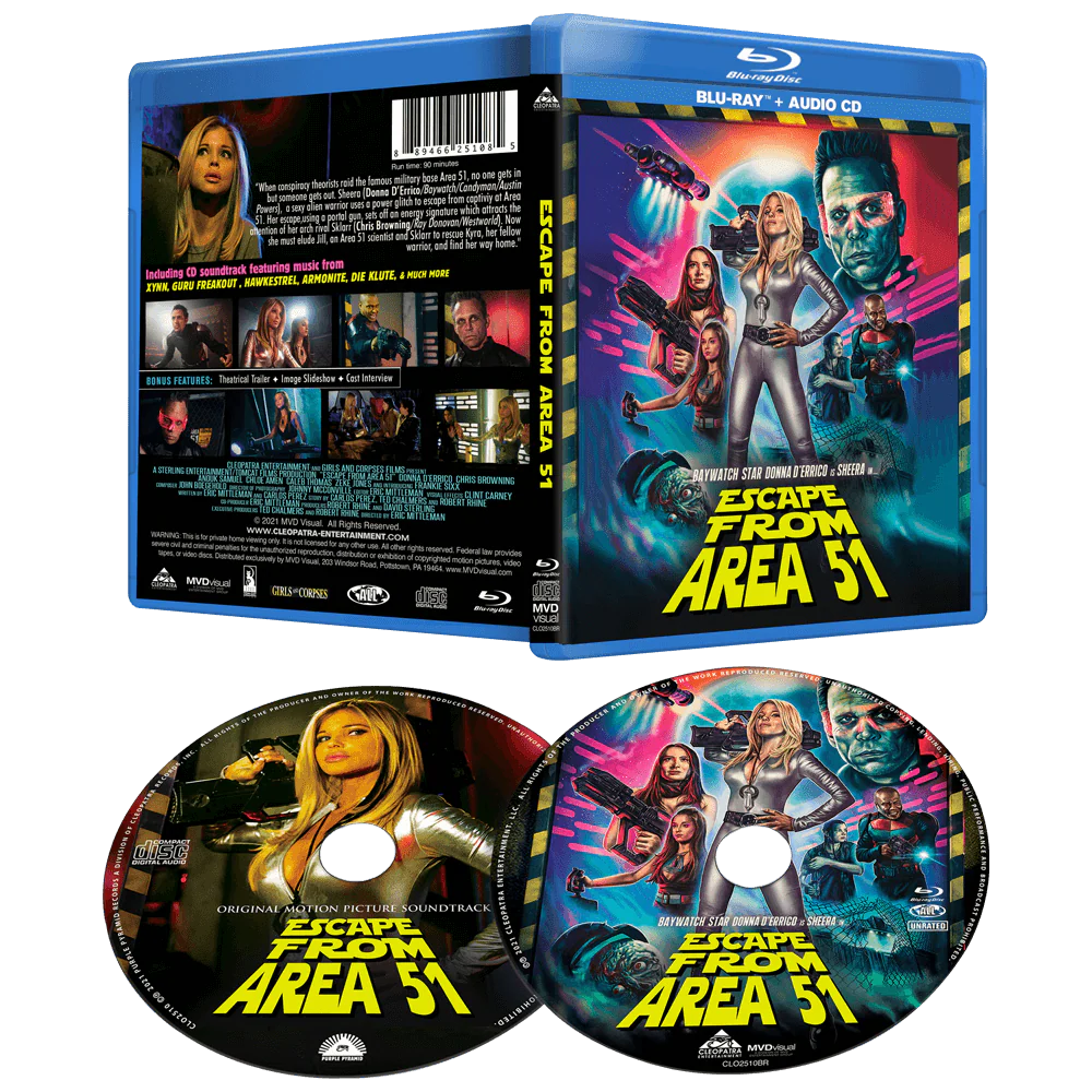Escape From Area 51 (DVD+CD or Blu-Ray+CD) - Image 2
