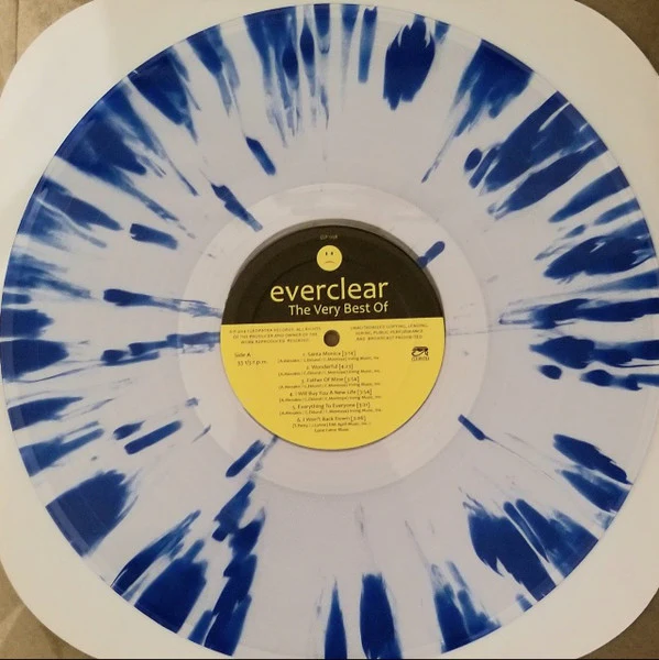 Everclear - The Very Best Of (Clear With Blue Splatter LP) - Image 2