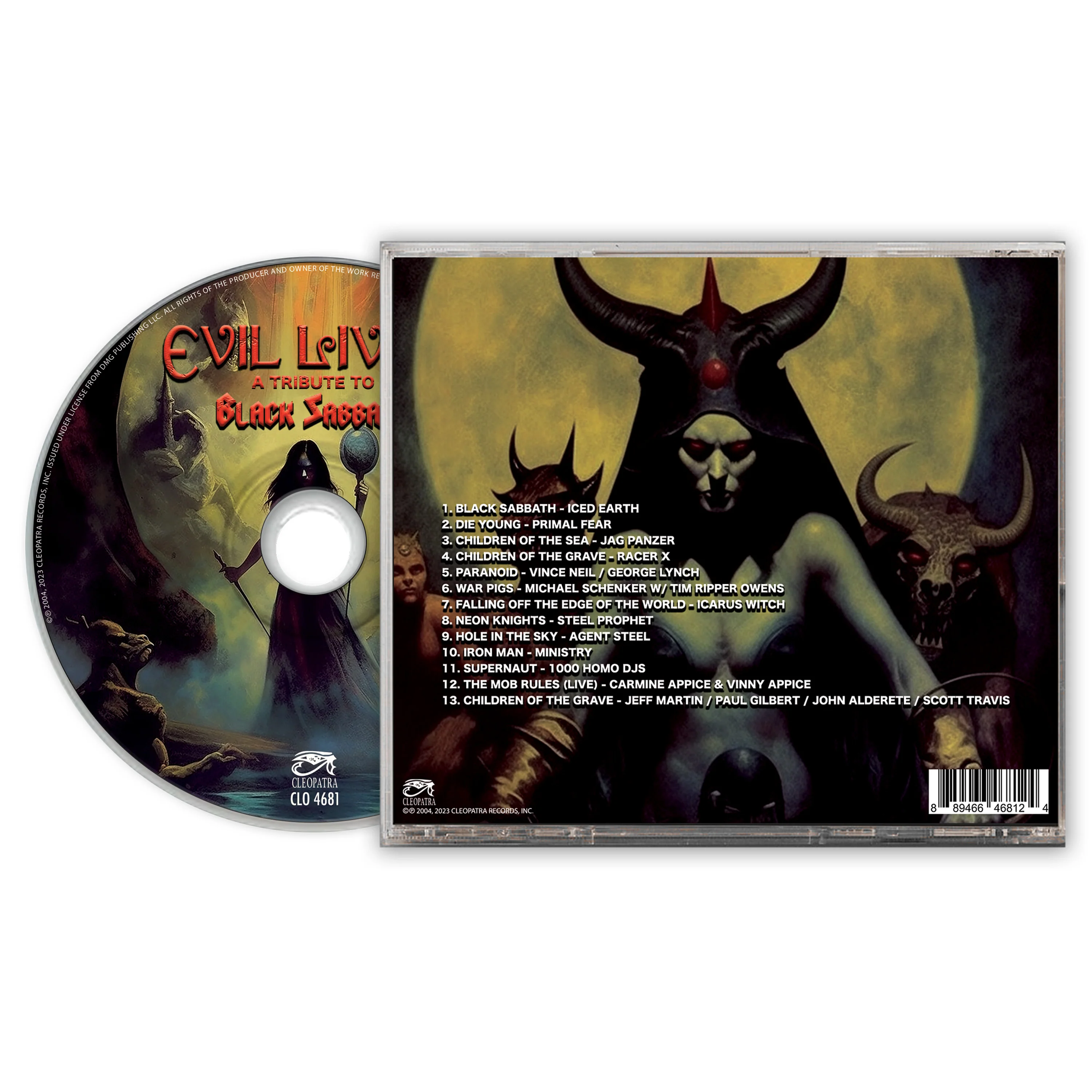 Evil Lives - A Tribute to Black Sabbath (CD) - Image 2