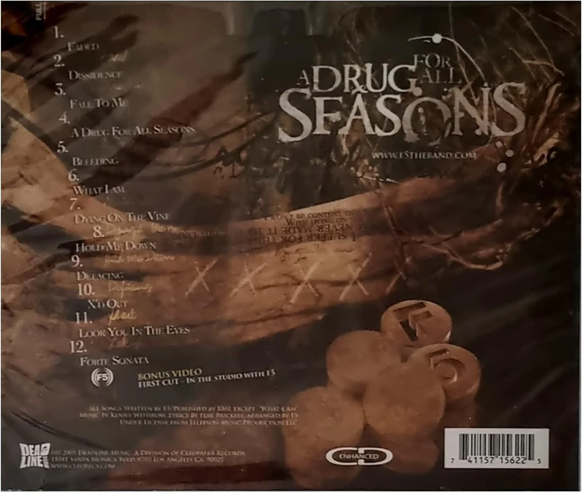 F5 - A Drug For All Seasons (CD) - Image 2