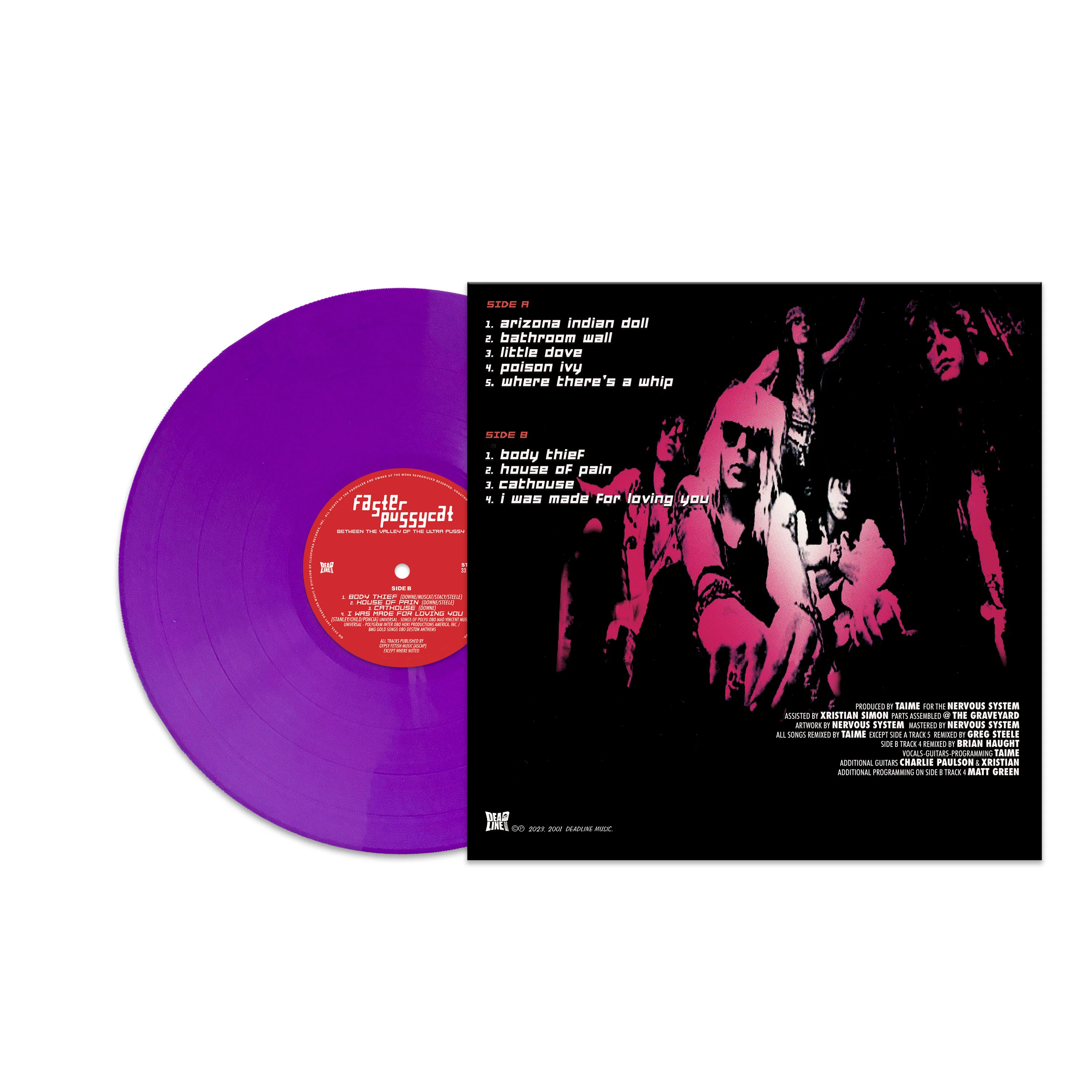 Faster Pussycat - Between the Valley of the Ultra Pussy (Purple Vinyl) - Image 2