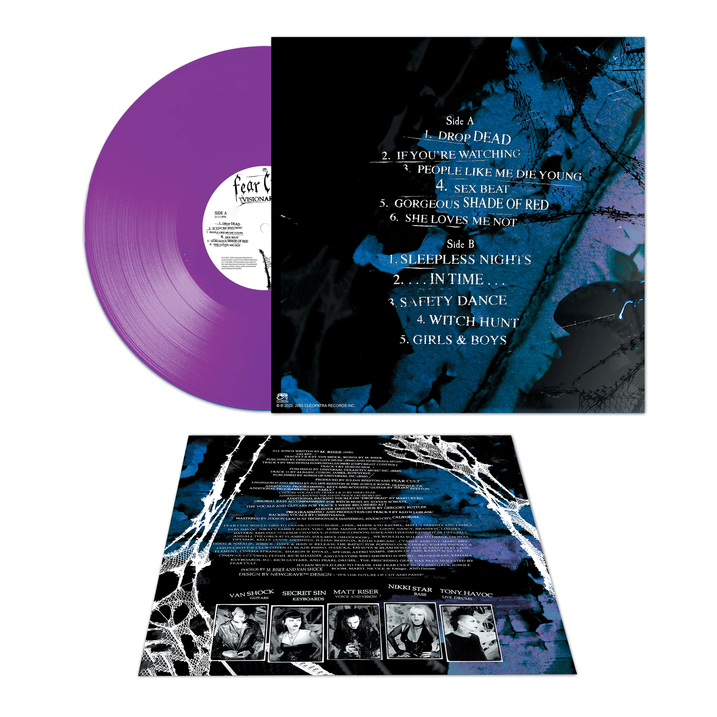 Fear Cult - Visionary Complex (Purple Vinyl) - Image 3