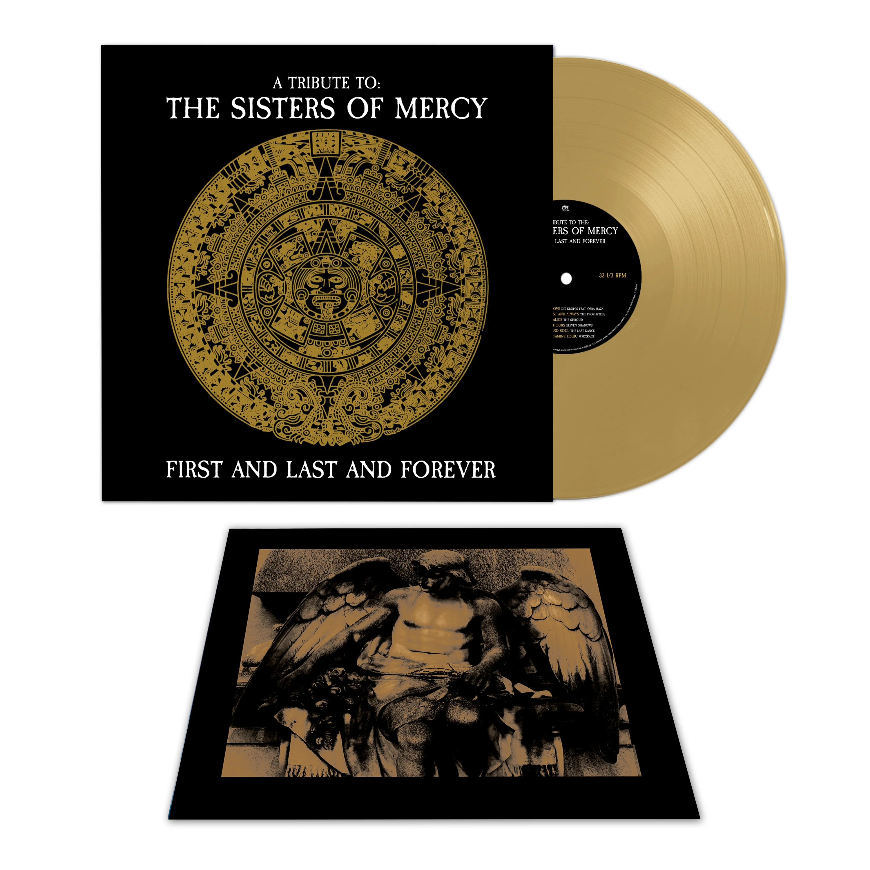 First and Last and Forever - A Tribute to Sisters of Mercy (Gold Vinyl) - Image 3