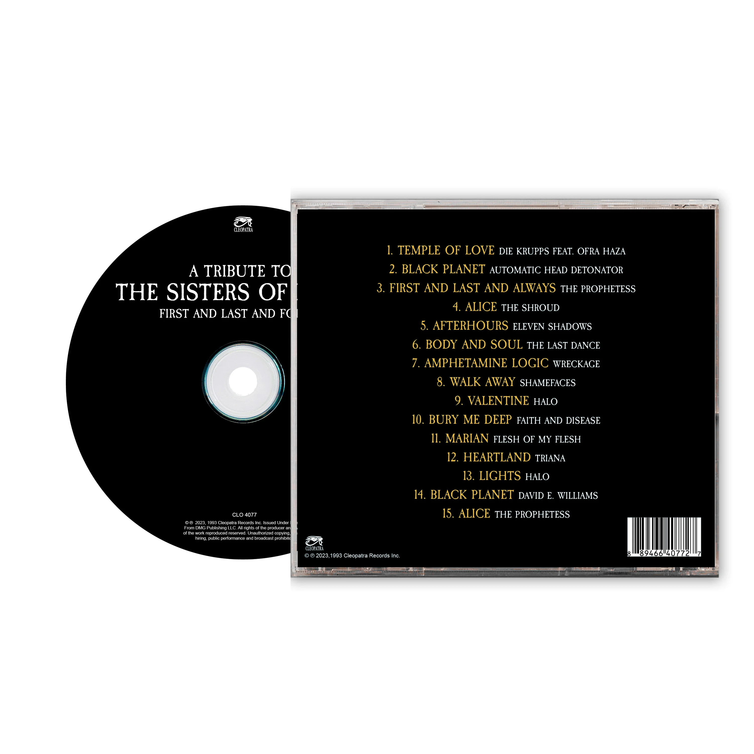First and Last and Forever - A Tribute To The Sisters Of Mercy (CD) - Image 2