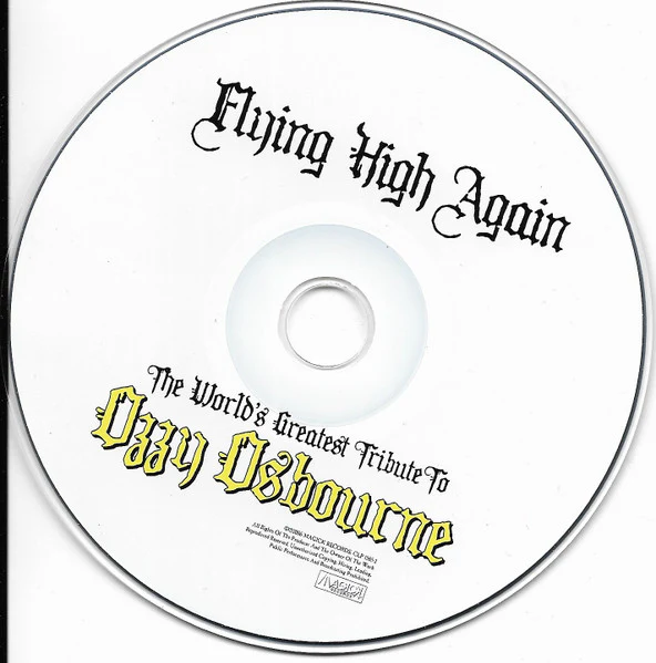 Flying High Again - The World's Greatest Tribute To Ozzy Osbourne (CD)Jewel case version Out of Print - Image 3