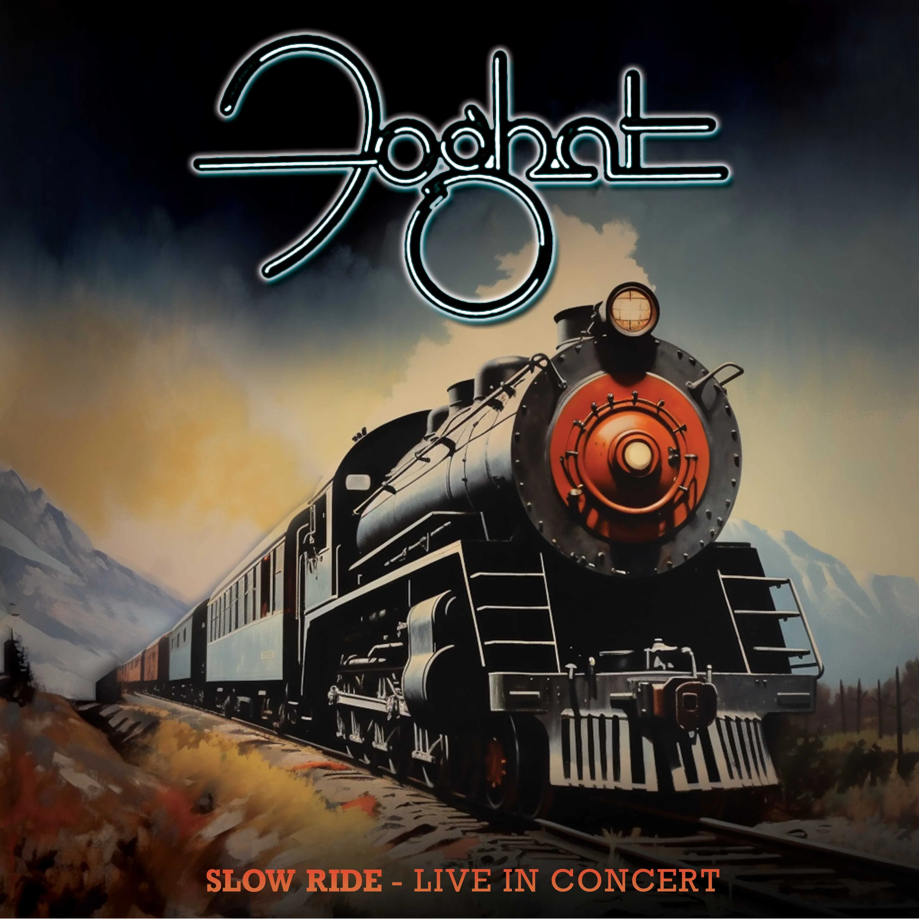 Foghat - Slow Ride - Live In Concert (Double Orange Marble LP) - Image 4