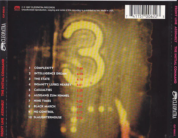 Front Line Assembly - The Initial Command (CD) - Image 2