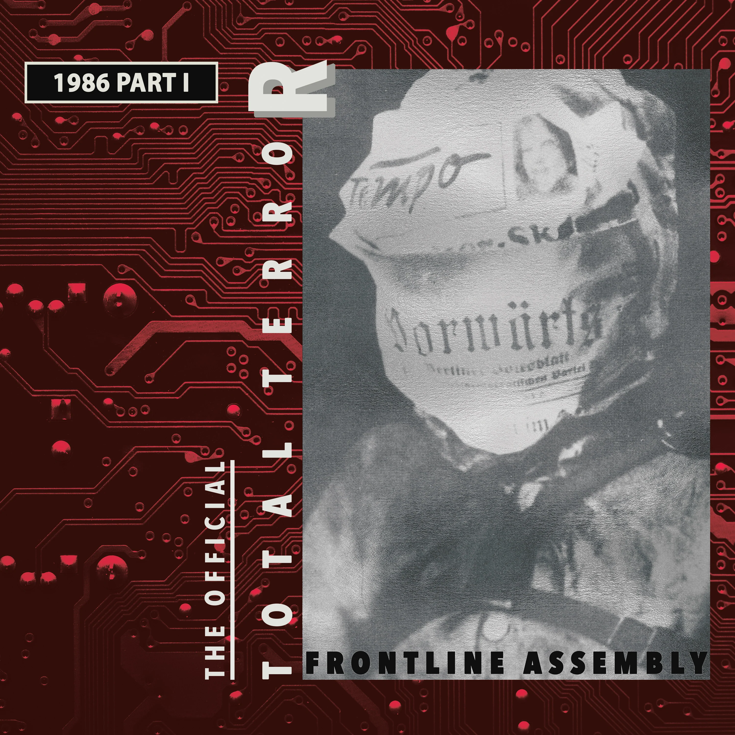 Front Line Assembly - Total Terror Part I 1986 (Red Marble Double Vinyl) - Image 4