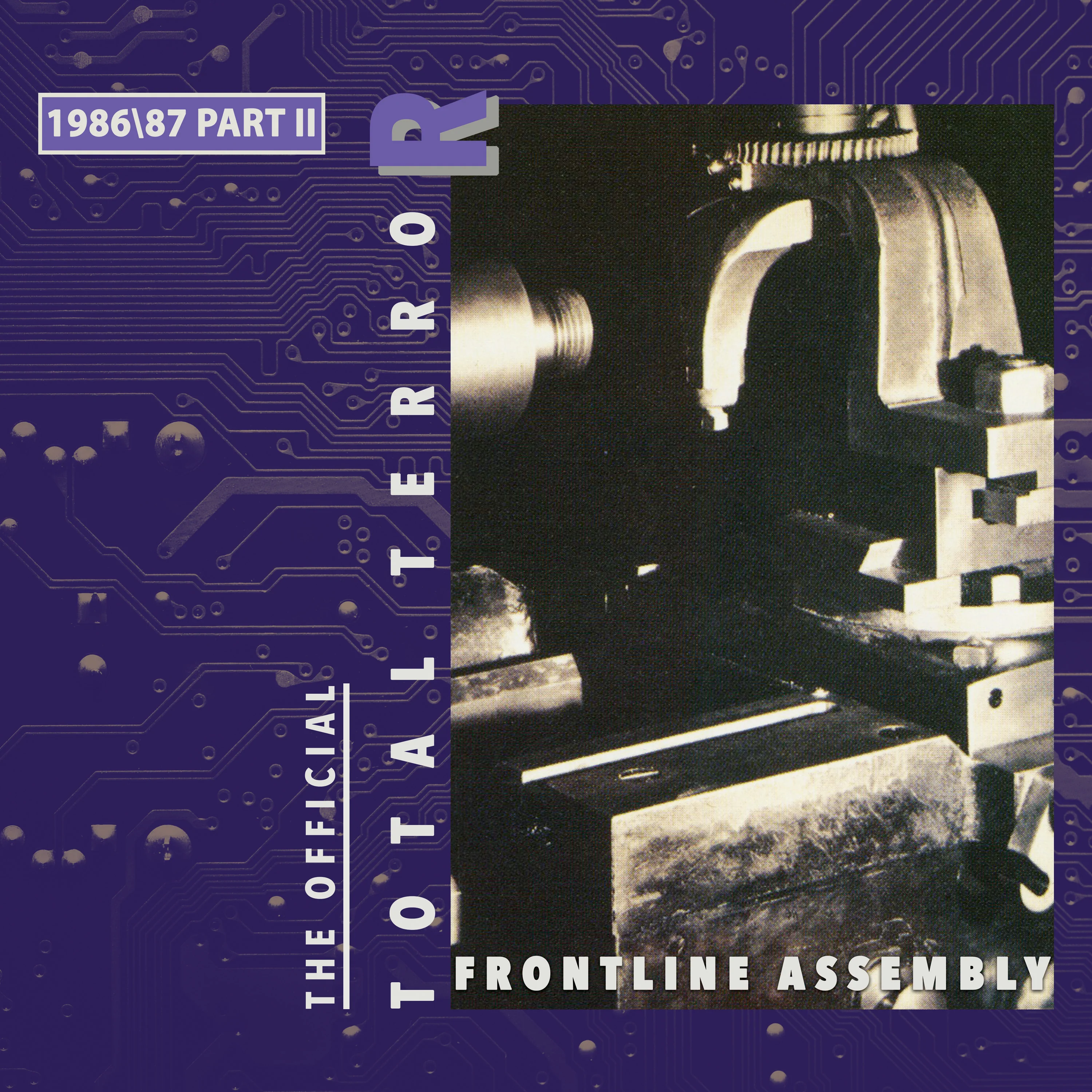 Front Line Assembly - Total Terror Part II 1986-87 (Purple Marble Double Vinyl) - Image 4