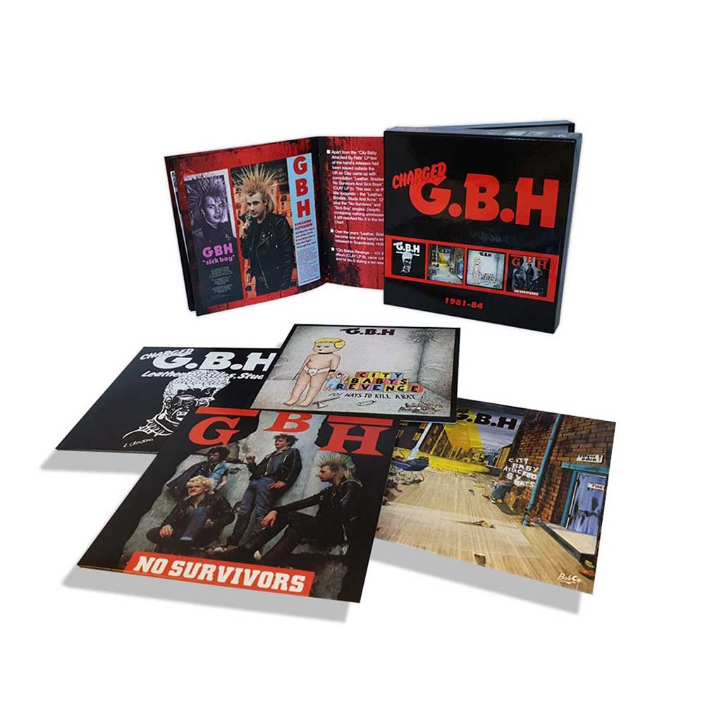 G.B.H. â Charged - 1981-84 (4 CD Box Set Import)
