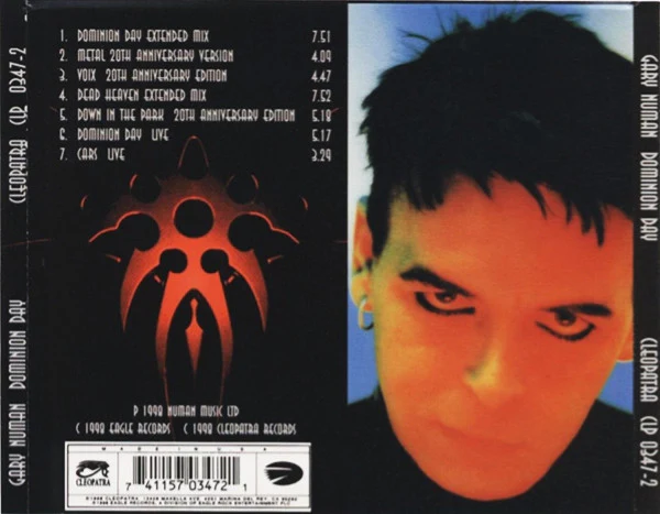 Gary Numan - Dominion Day (CD - Maxi-Single) - Image 2