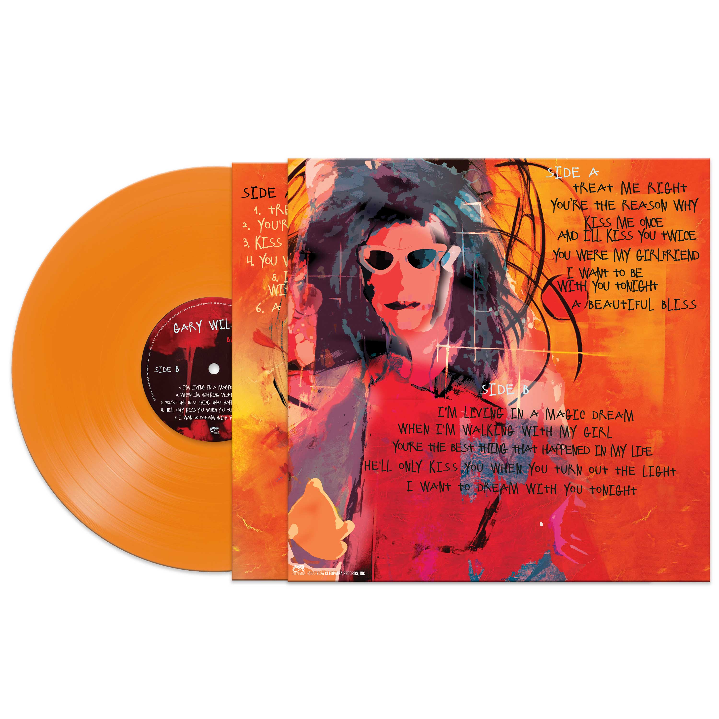 Gary Wilson - A Beautiful Bliss (Orange Vinyl) - Image 2