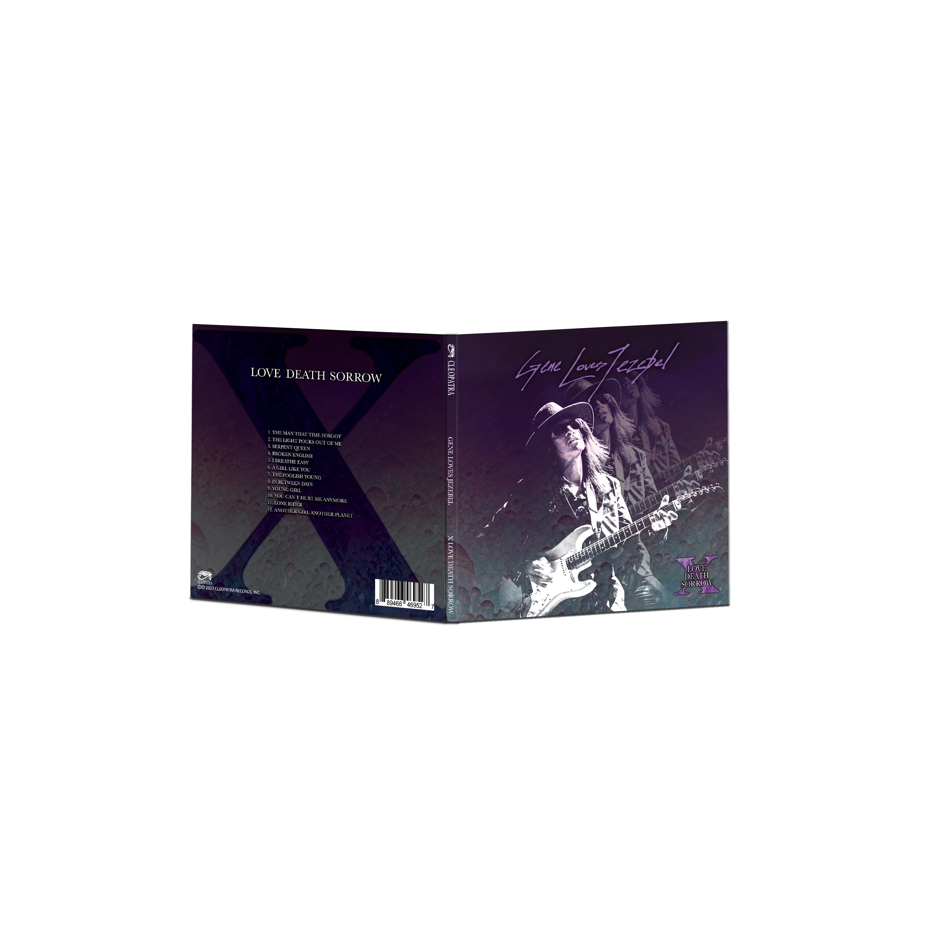 Gene Loves Jezebel featuring Jay Aston - X - Love Death Sorrow (CD) - Image 2