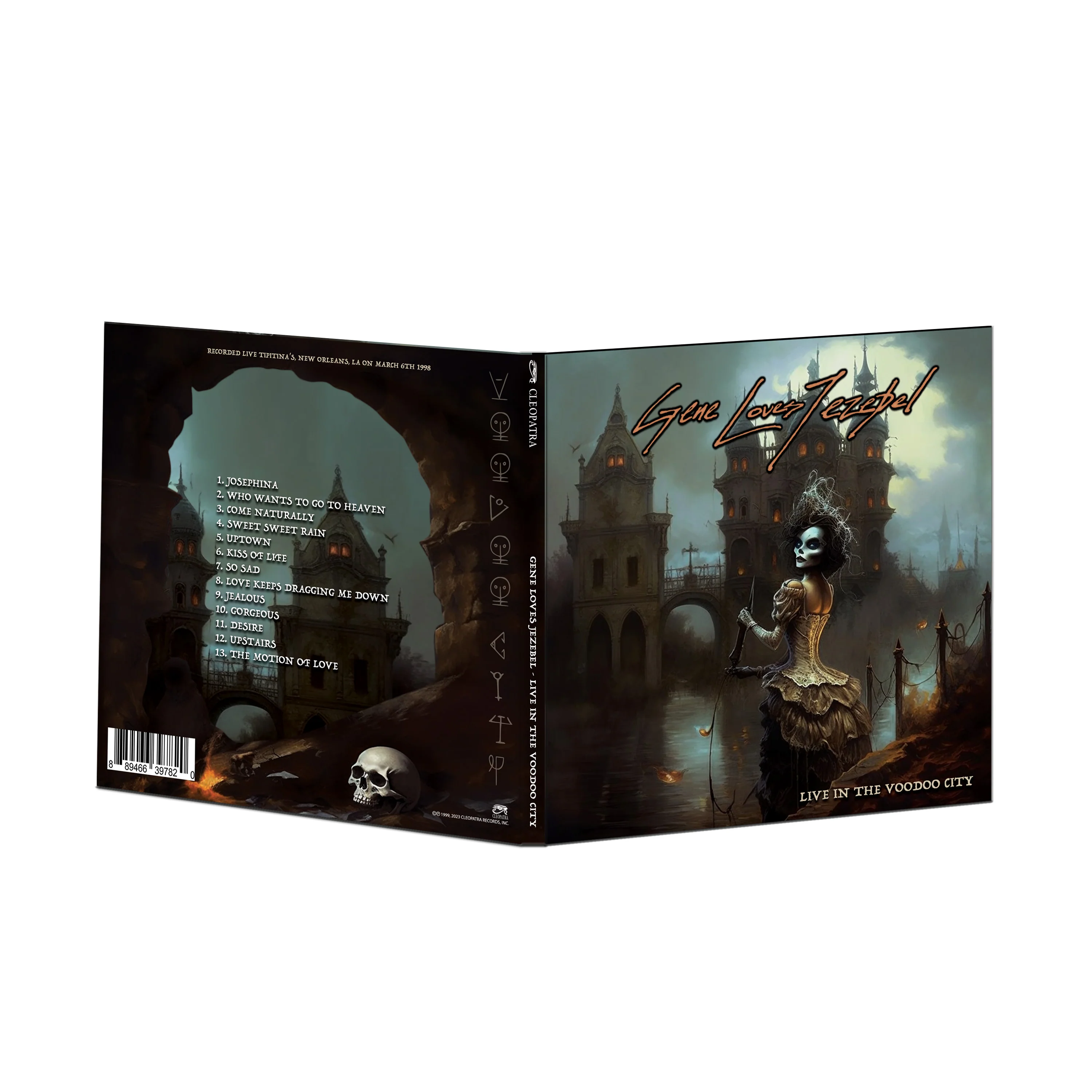 Gene Loves Jezebel - Live In The Voodoo City (CD) - Image 2