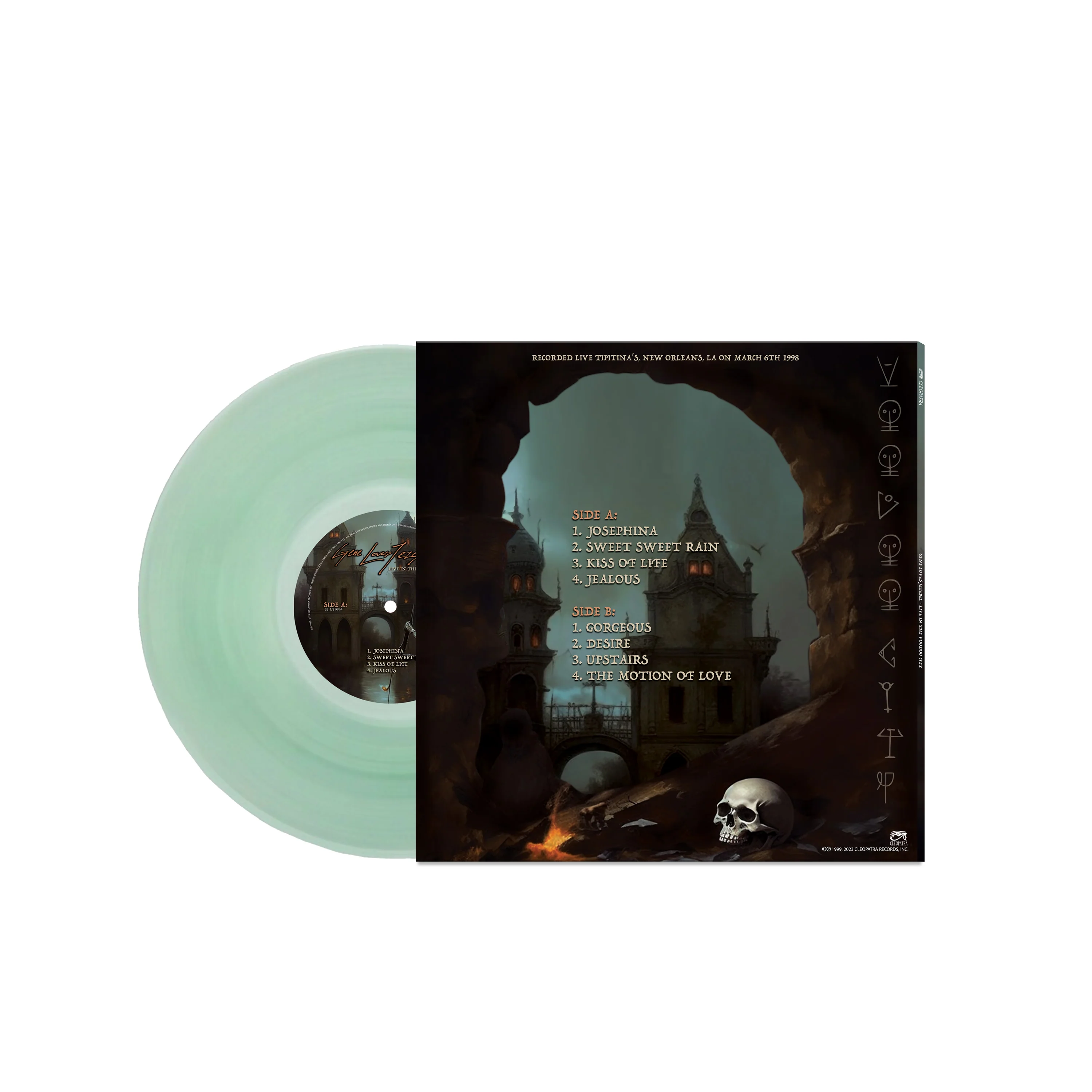 Gene Loves Jezebel - Live in Voodoo City (Coke Bottle Green Vinyl) - Image 2