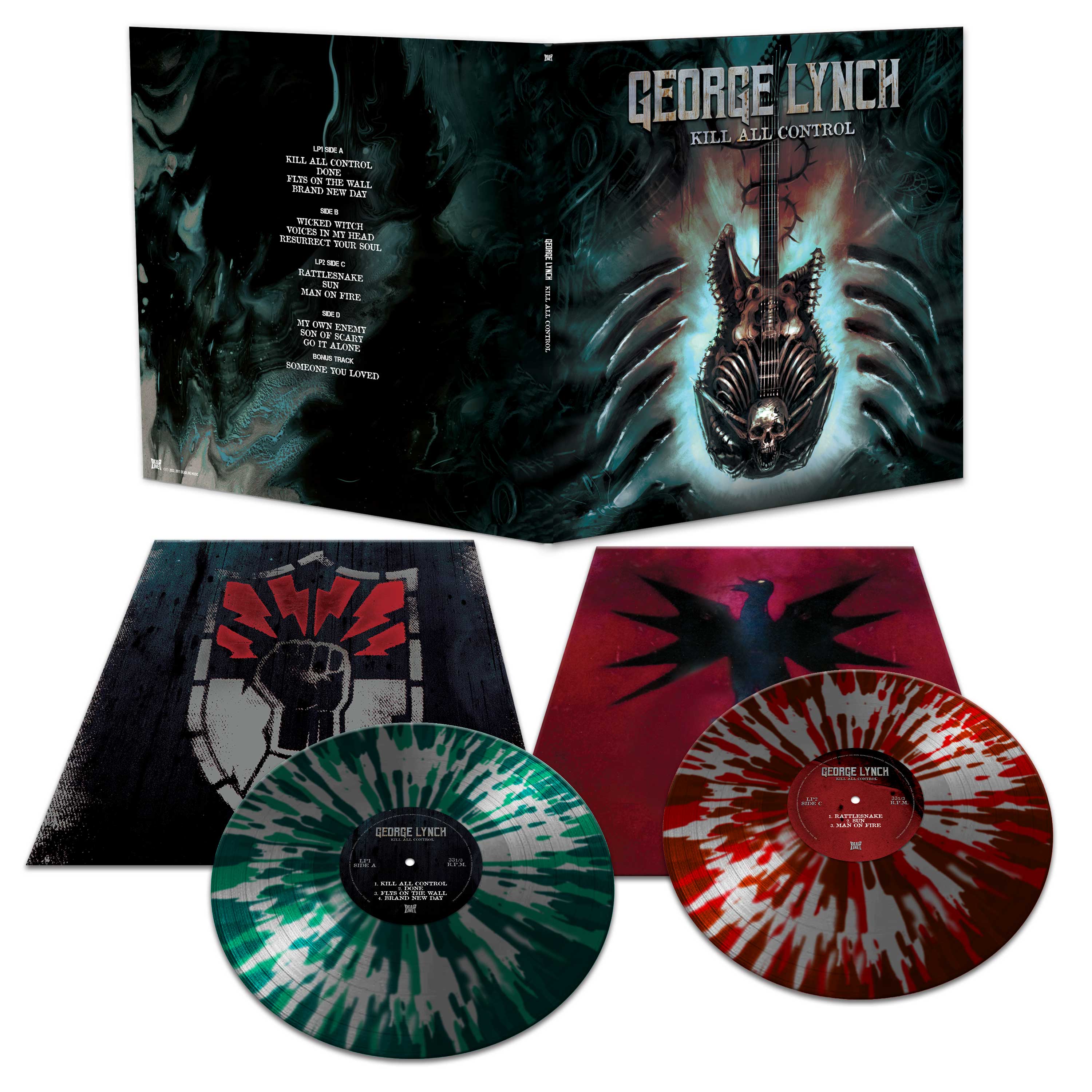 George Lynch - Kill All Control (Splatter Double Vinyl) - Image 2