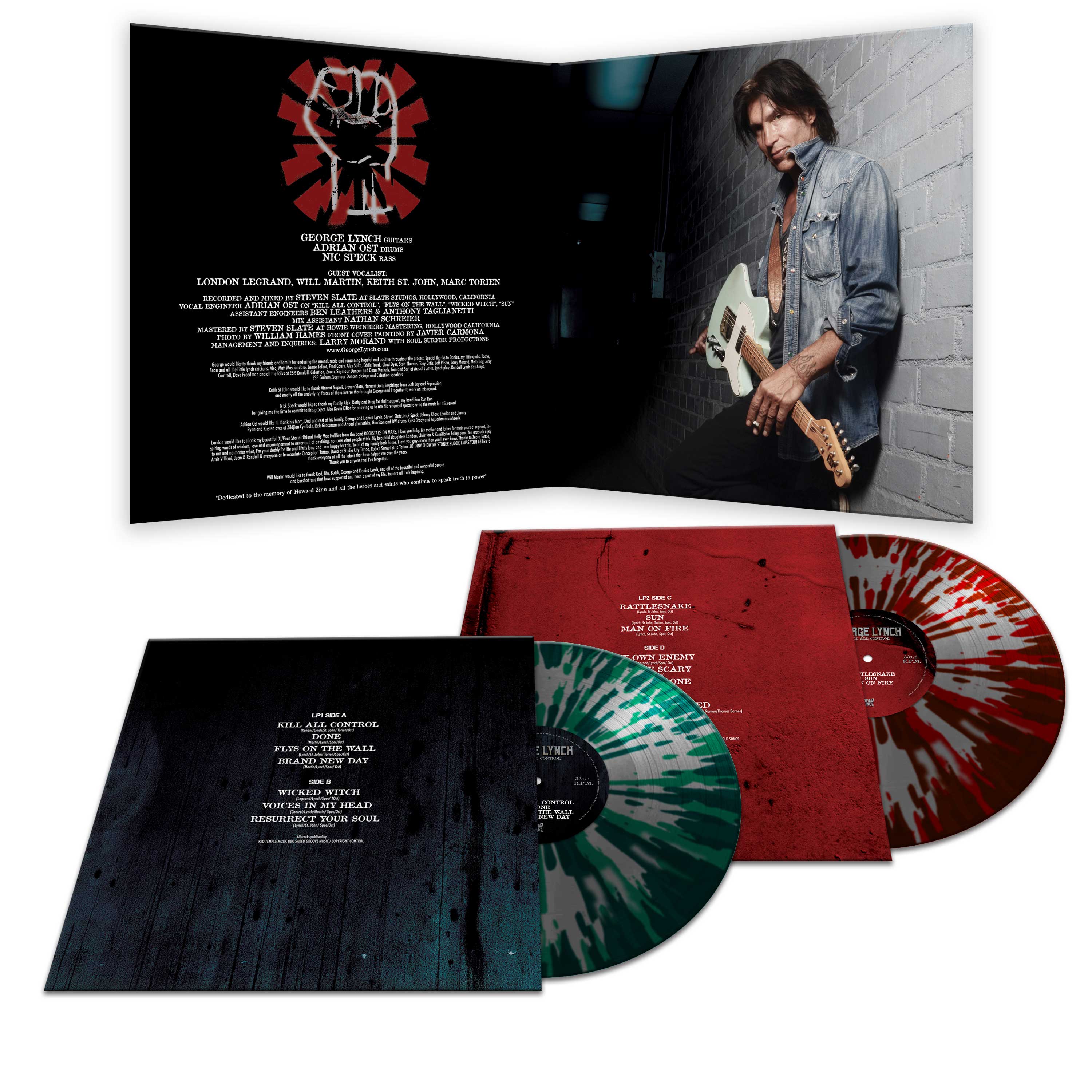 George Lynch - Kill All Control (Splatter Double Vinyl) - Image 3