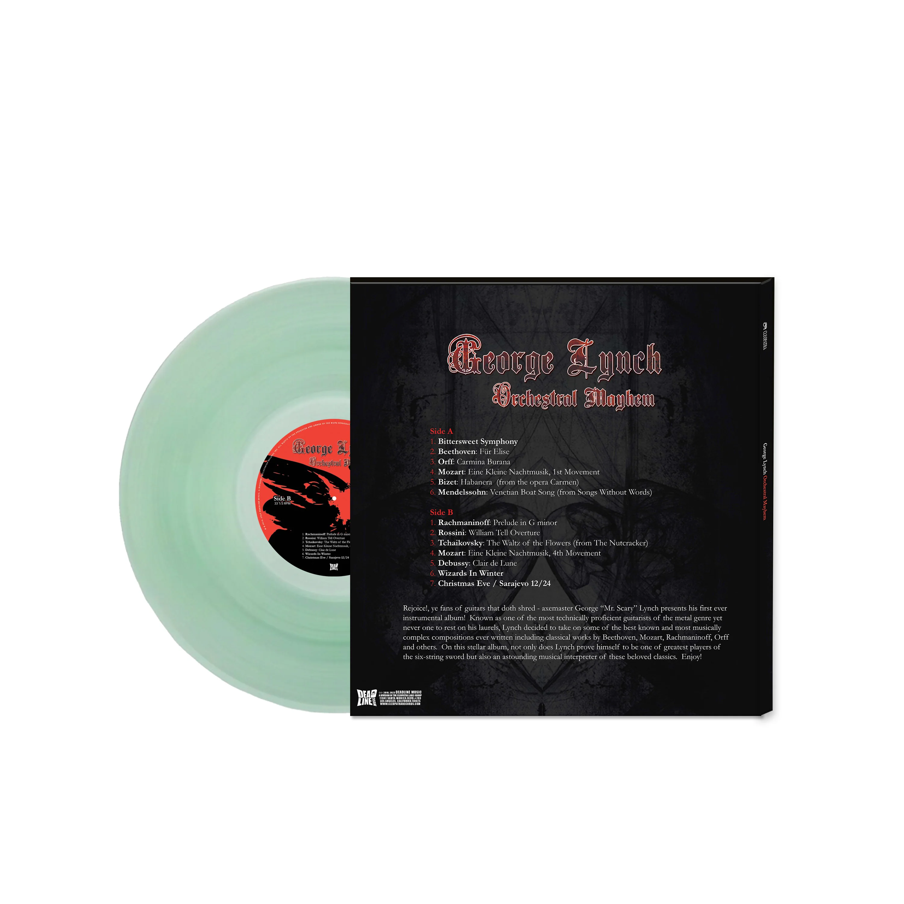 George Lynch - Orchestral Mayhem (Coke Bottle Green Vinyl) - Image 3
