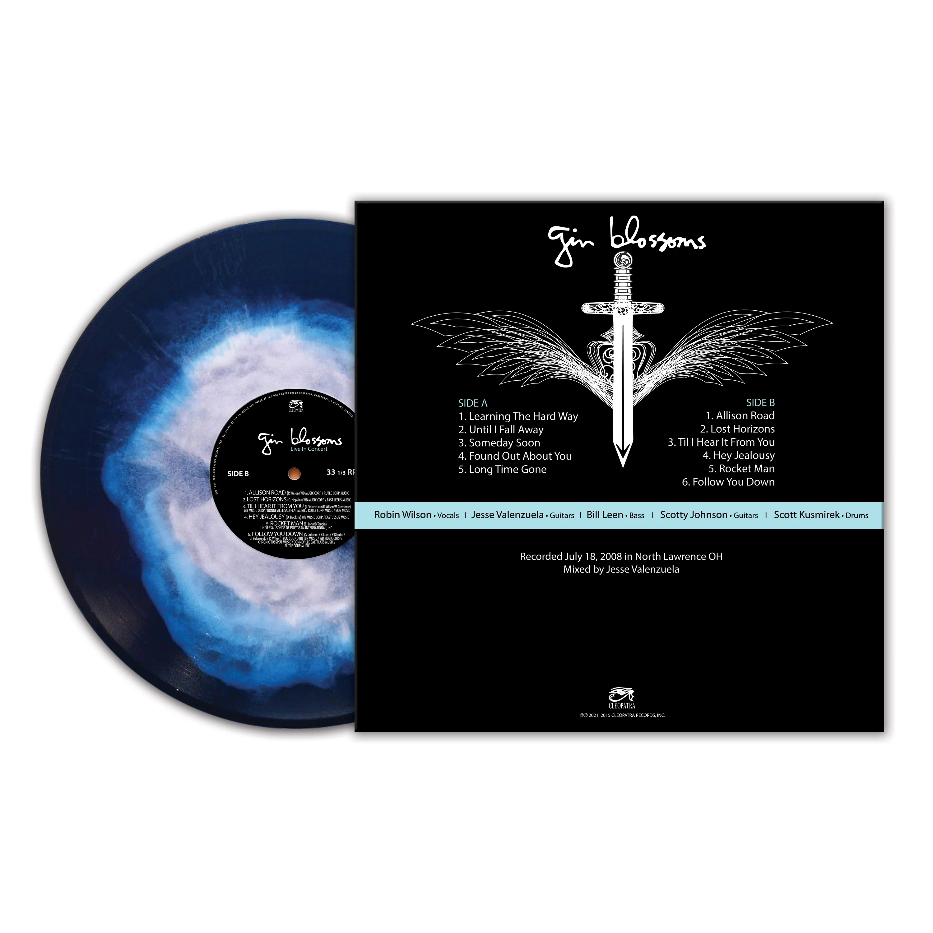 Gin Blossoms - Live In Concert (Limited Edition Blue Haze Vinyl) - Image 2