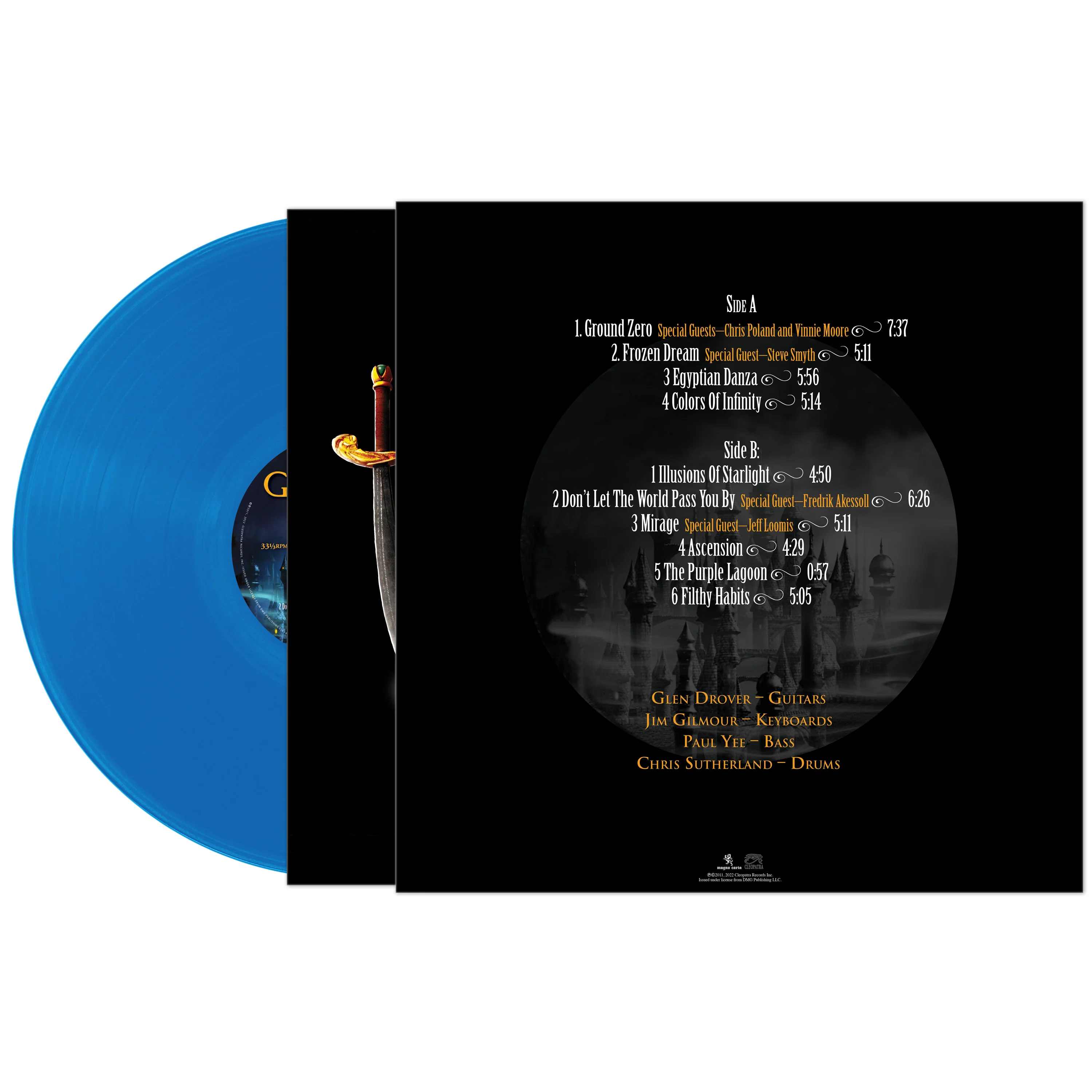 Glen Drover - Metalusion (Blue Vinyl) - Image 4