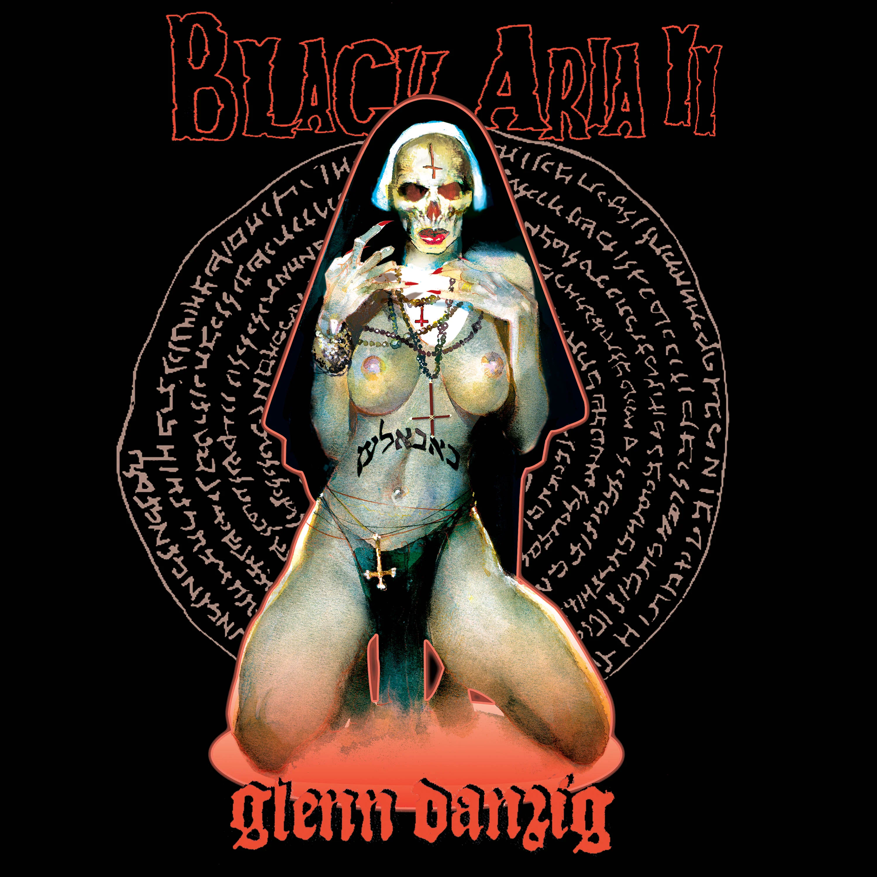 Glenn Danzig - Black Aria II (Black-Orange Starburst Vinyl) - Image 3